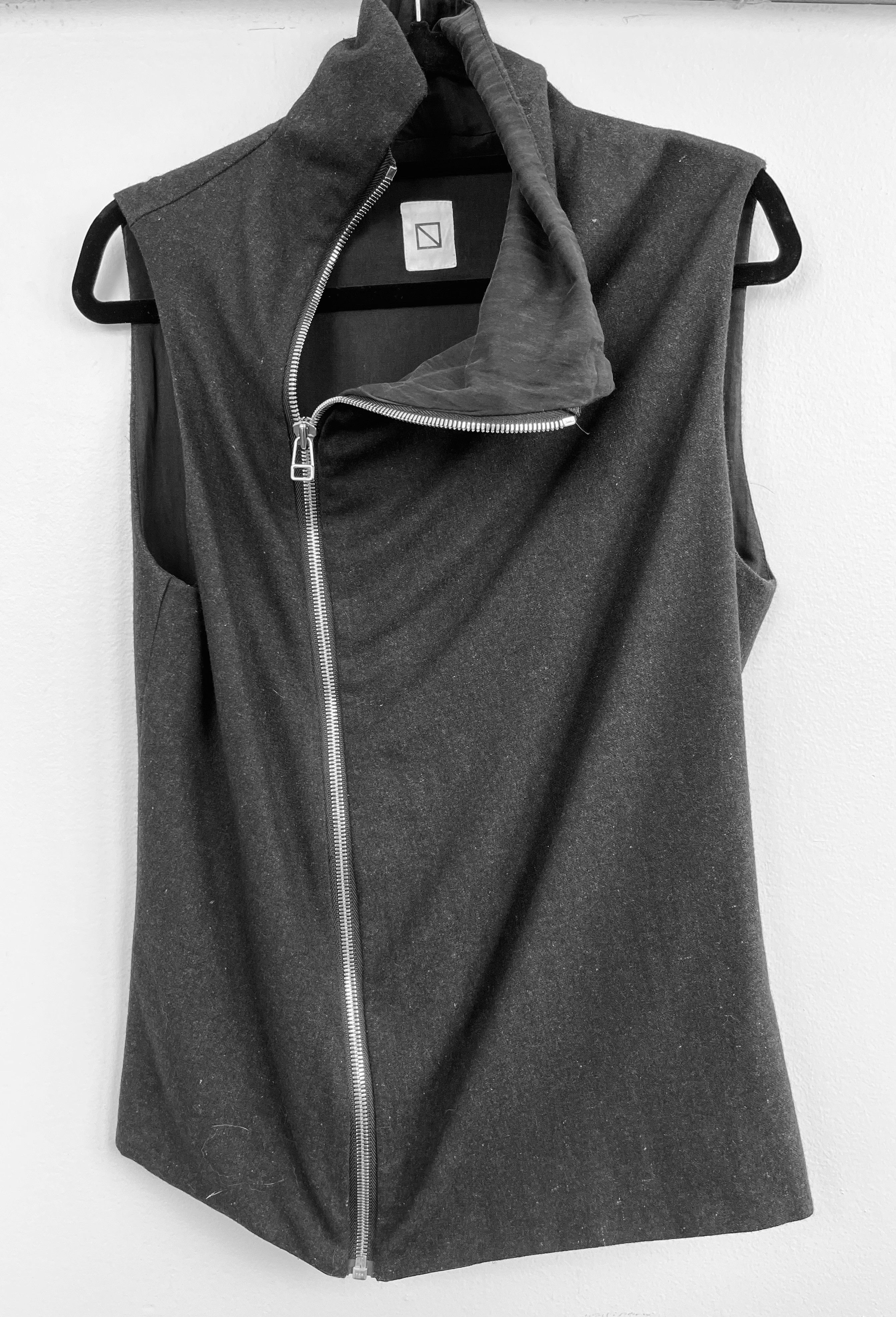 Other Parlay Black Wool Biker Sleeveless Vest Size US S / EU 44-46 / 1 - 1 Thumbnail