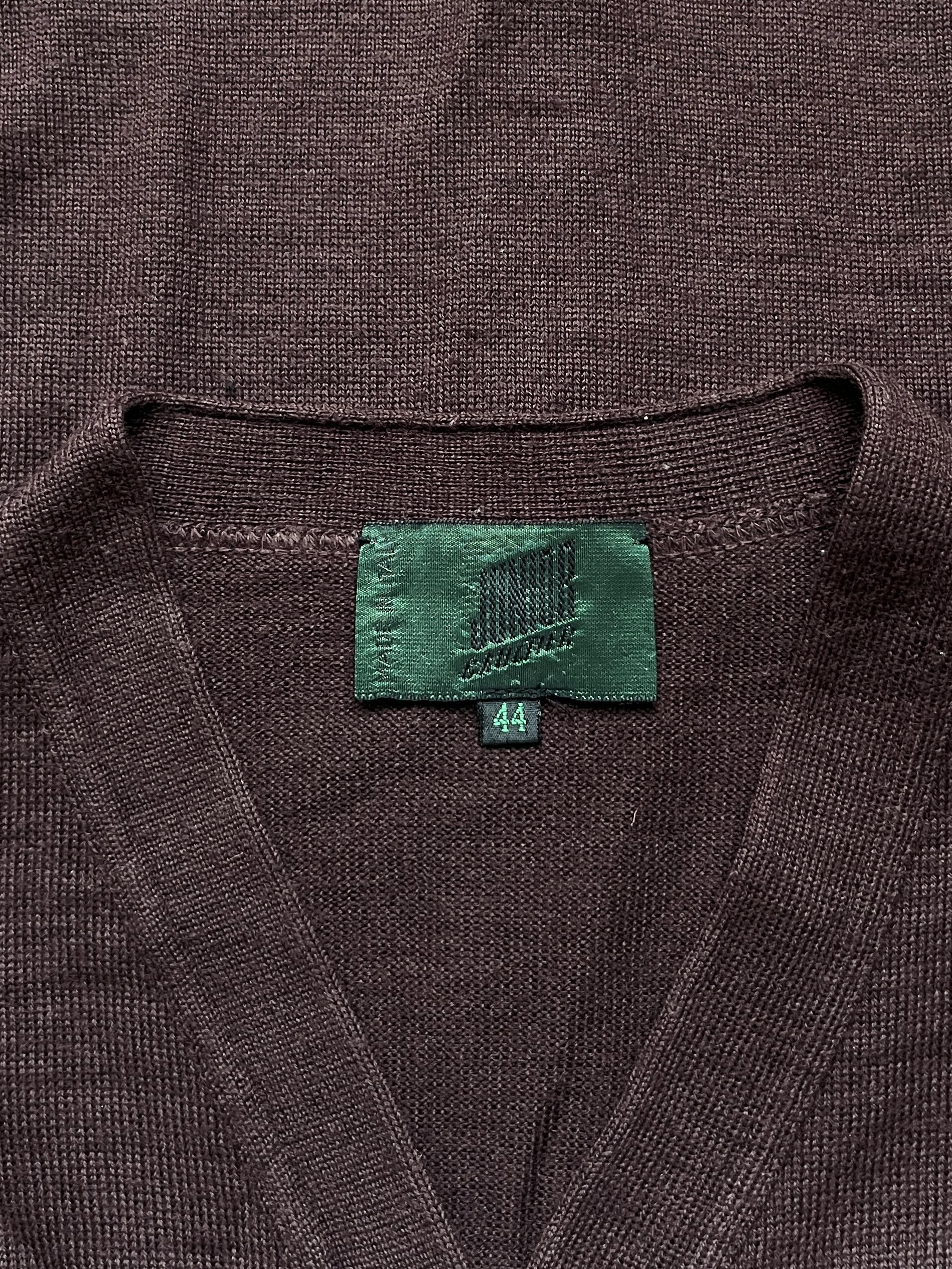 Jean Paul Gaultier ⚡️QUICK SALE⚡️1980's Jean Paul Gaultier Dark Burgundy Knit Size US S / EU 44-46 / 1 - 3 Thumbnail