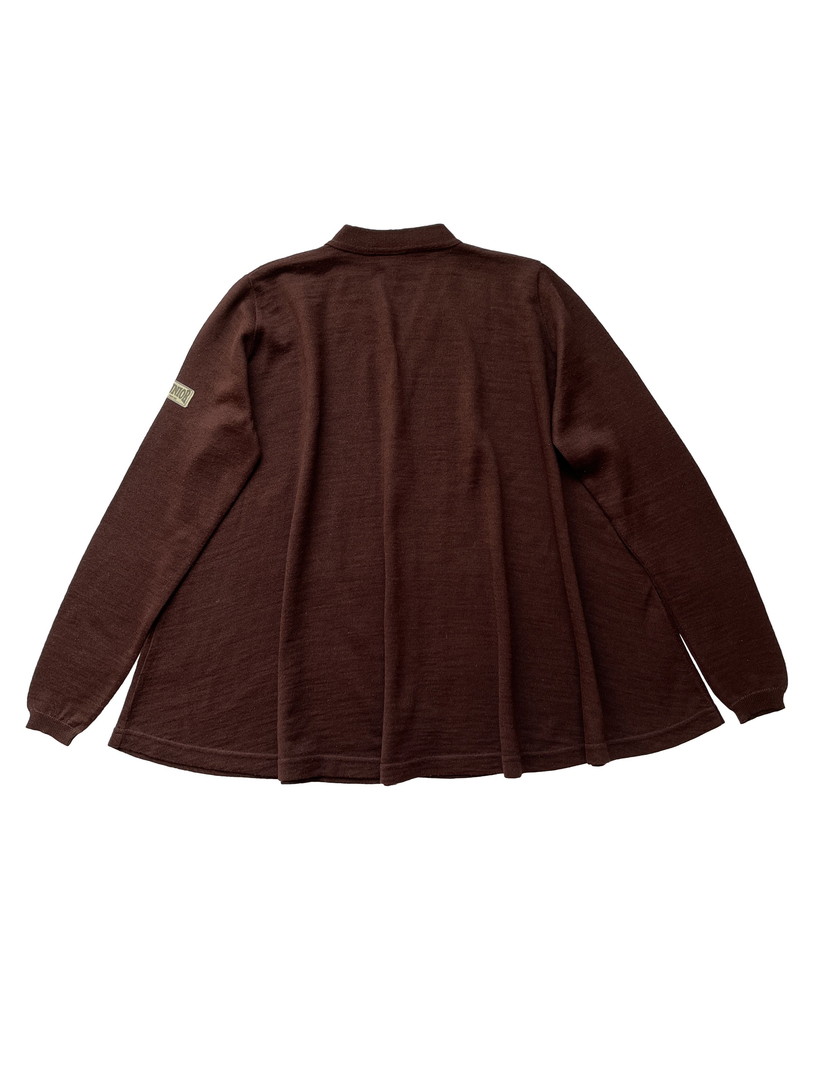Jean Paul Gaultier ⚡️QUICK SALE⚡️1980's Jean Paul Gaultier Dark Burgundy Knit Size US S / EU 44-46 / 1 - 2 Thumbnail
