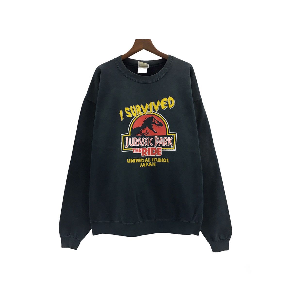 Vintage Jurassic Park The Ride Universal Studios Sweatshirt - Main Image