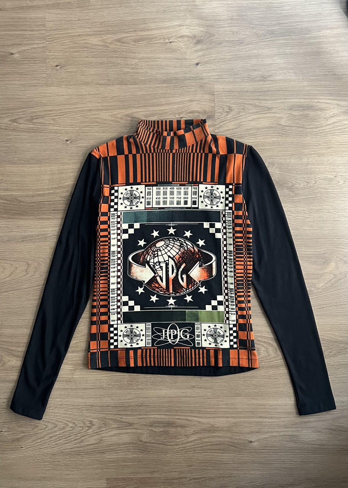 Jean Paul Gaultier 1997 Jean Paul Gaultier cyber mesh top. Size US M / EU 48-50 / 2 - 2 Thumbnail