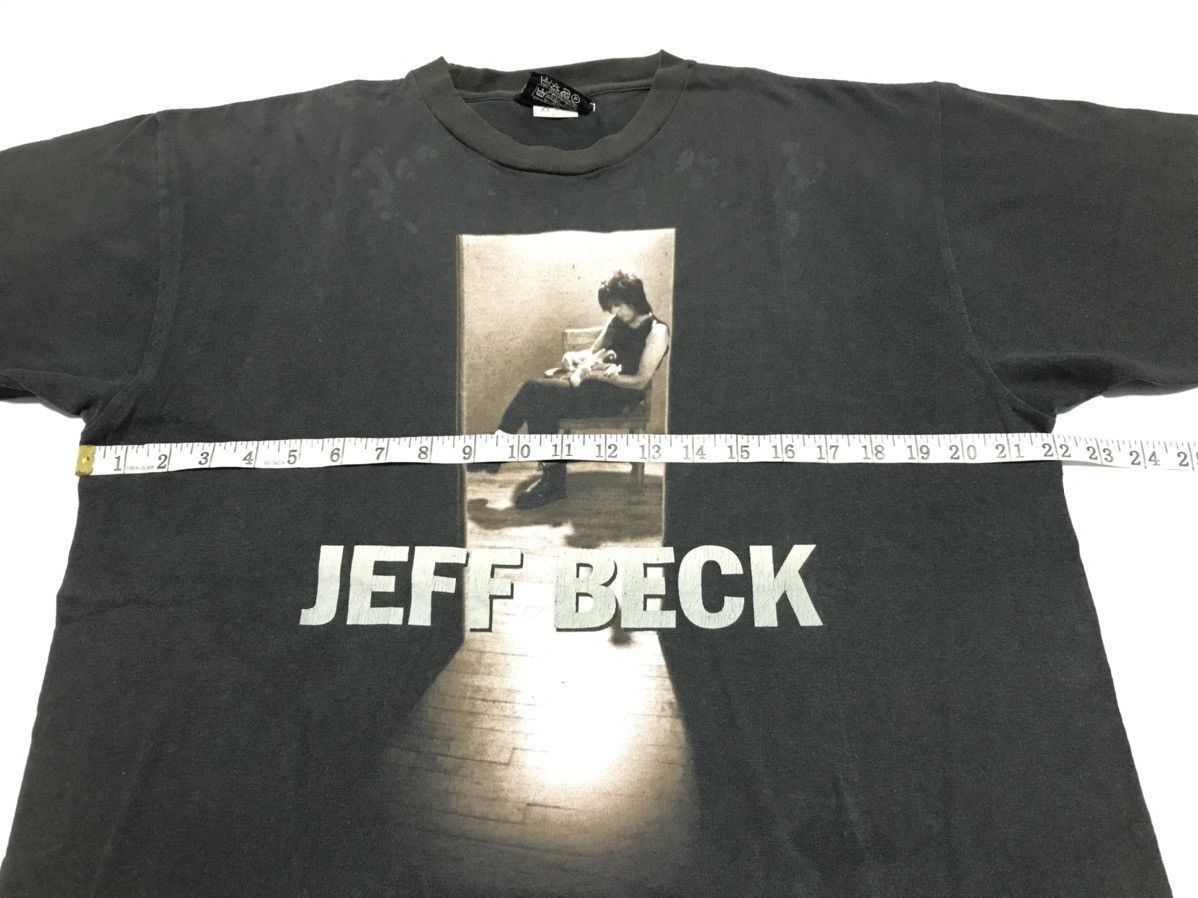 JEFF BECK グラフィック Tシャツ ブラック　1999ジャパンツアー JEFF BECK グラフィック Tシャツ ブラック 1999ジャパンツアー JEFF