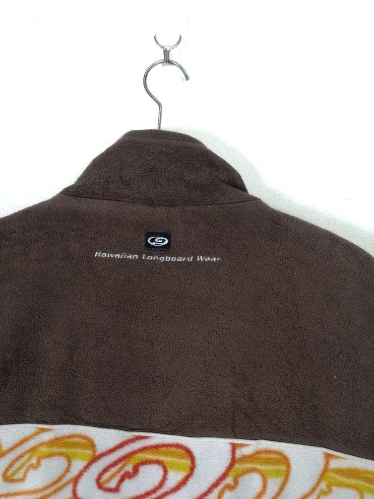 Japanese Brand Vintage Winter Piko Longboard Printed Fleece Zipper Jacket Size US L / EU 52-54 / 3 - 4 Thumbnail