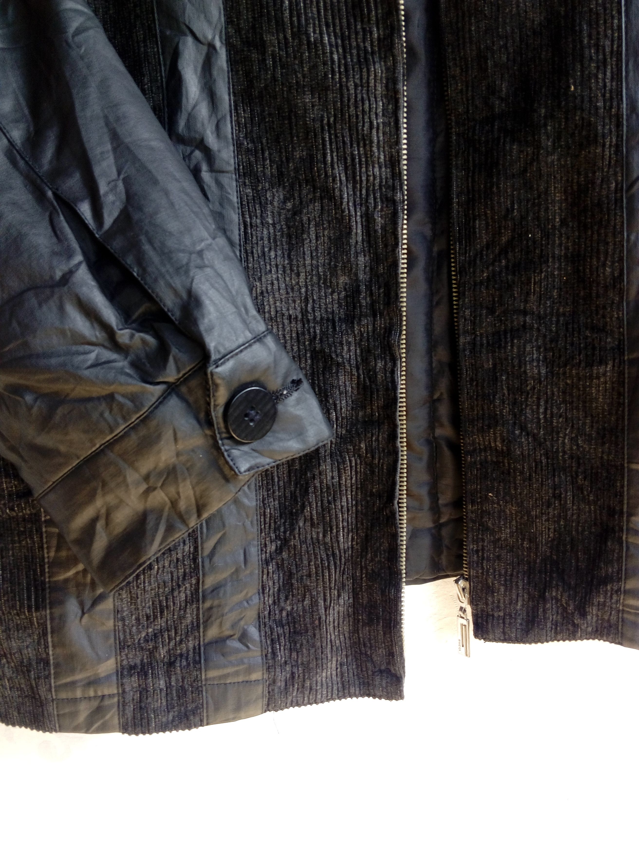 Gucci Gucci Pvc Leather With Corduroys Zipper Jacket Size US M / EU 48-50 / 2 - 7 Thumbnail