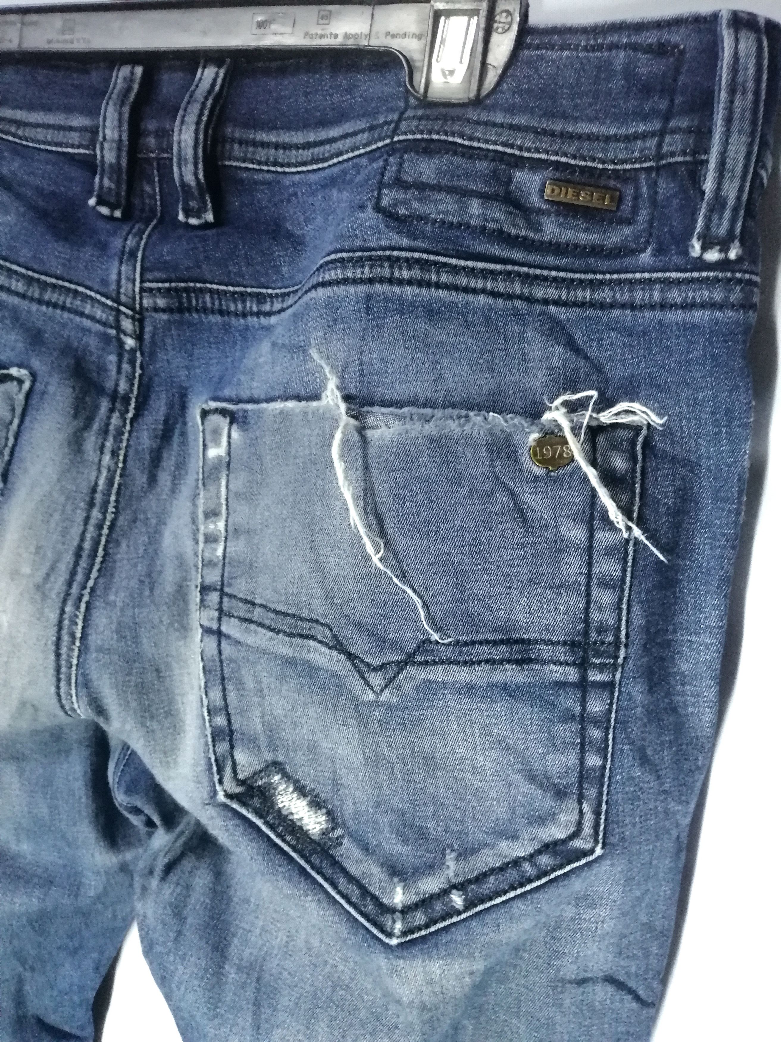 Diesel Black Gold Diesel Over Skinny Fit Destroyed Denim Tepphar Size US 32 / EU 48 - 4 Thumbnail