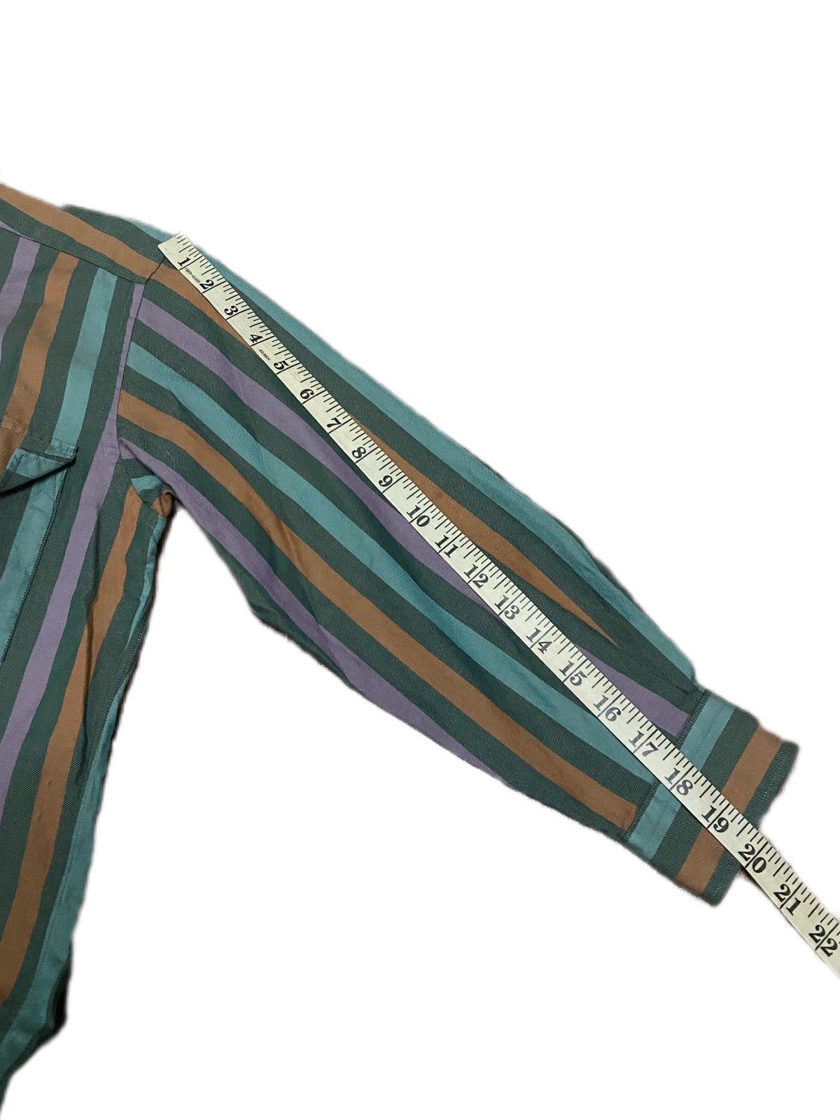 Missoni Missoni Stripes Mandarin Collar Shirt Size US M / EU 48-50 / 2 - 10 Thumbnail