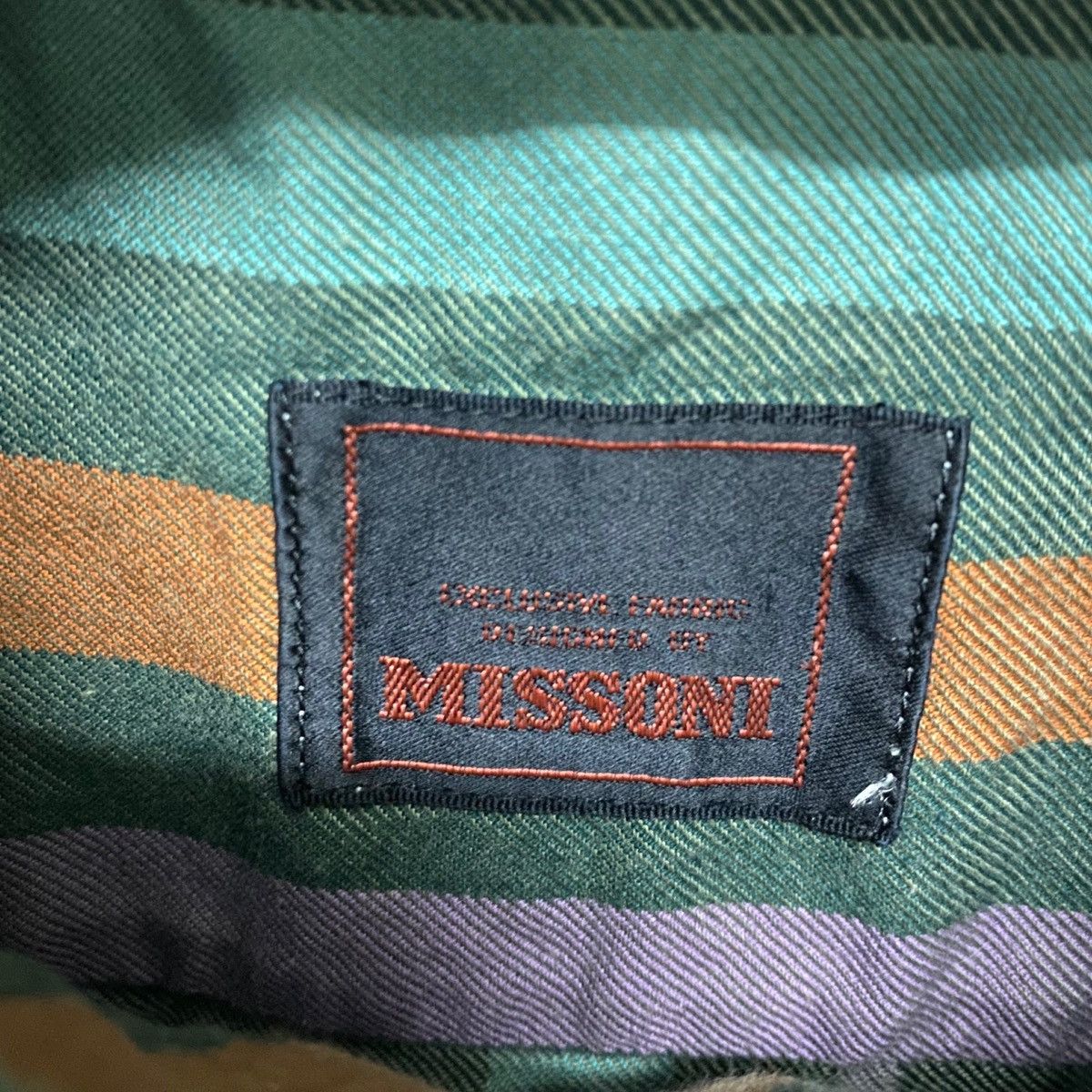 Missoni Missoni Stripes Mandarin Collar Shirt Size US M / EU 48-50 / 2 - 3 Thumbnail