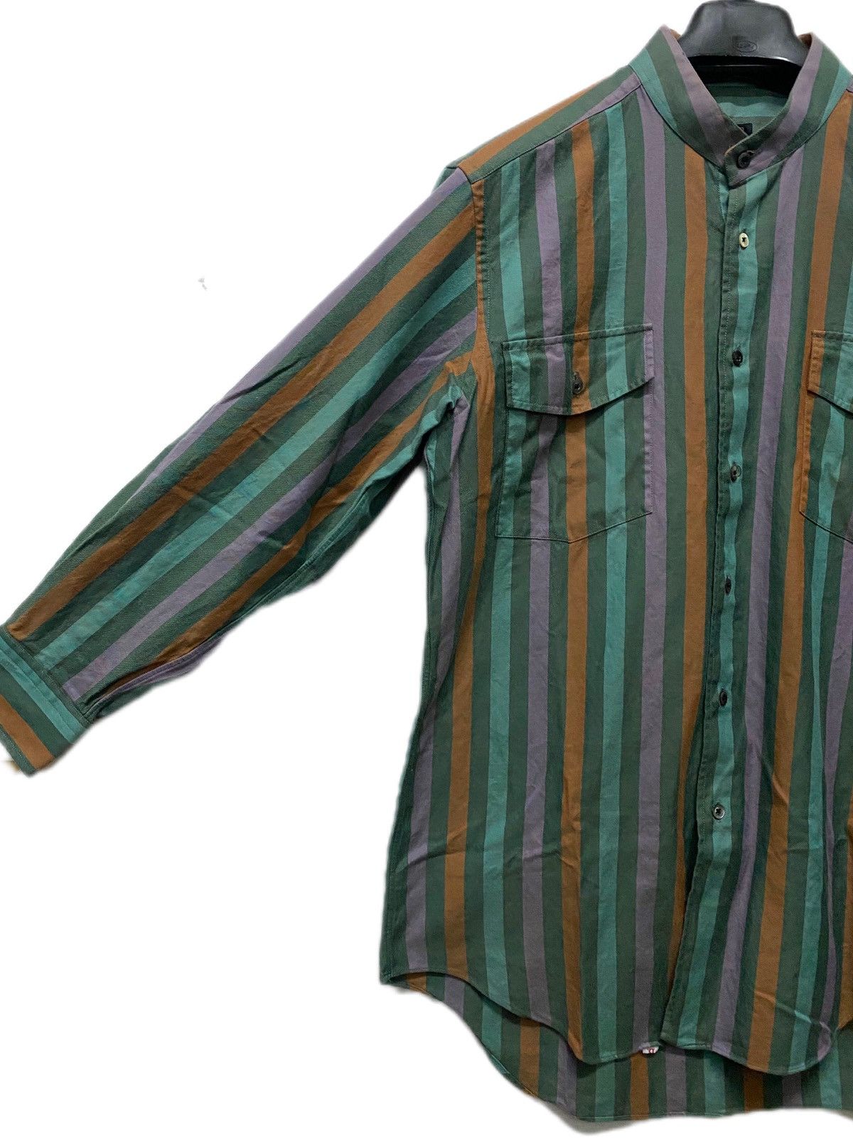Missoni Missoni Stripes Mandarin Collar Shirt Size US M / EU 48-50 / 2 - 5 Thumbnail