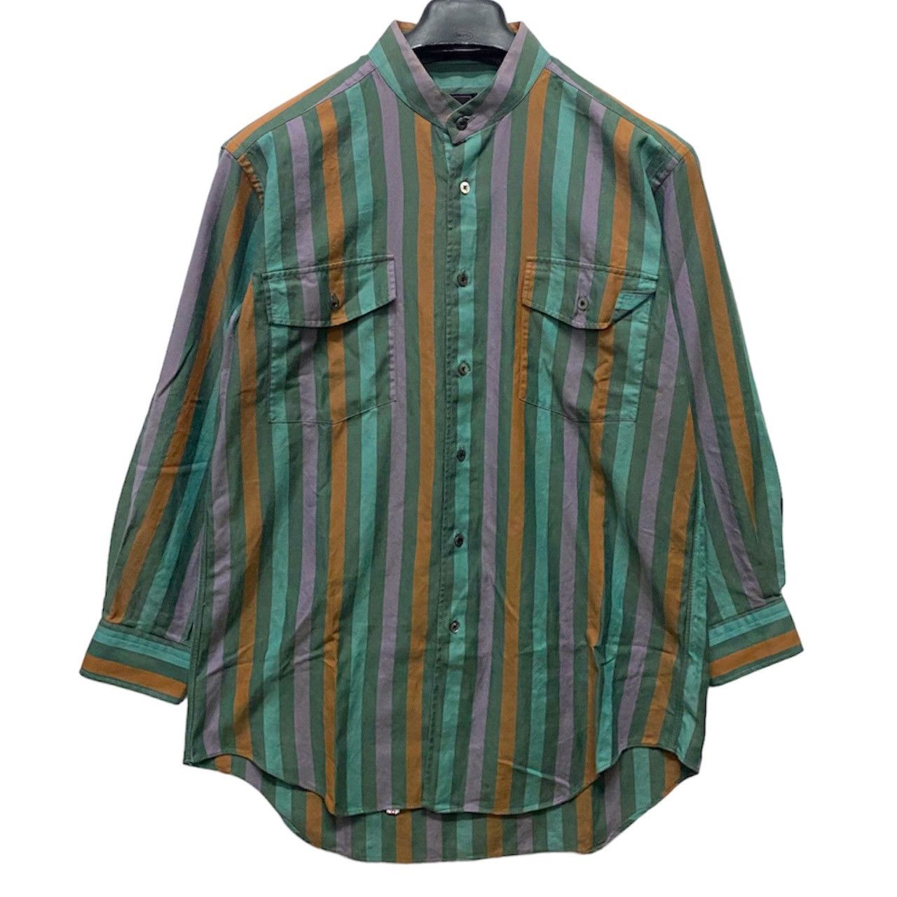 Missoni Missoni Stripes Mandarin Collar Shirt Size US M / EU 48-50 / 2 - 1 Thumbnail