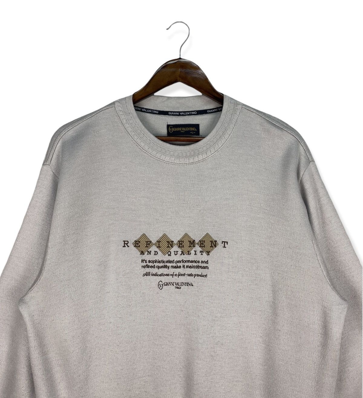 Gianni Valentino Vintage Gianni Valentino Sweatshirt Size US L / EU 52-54 / 3 - 2 Thumbnail