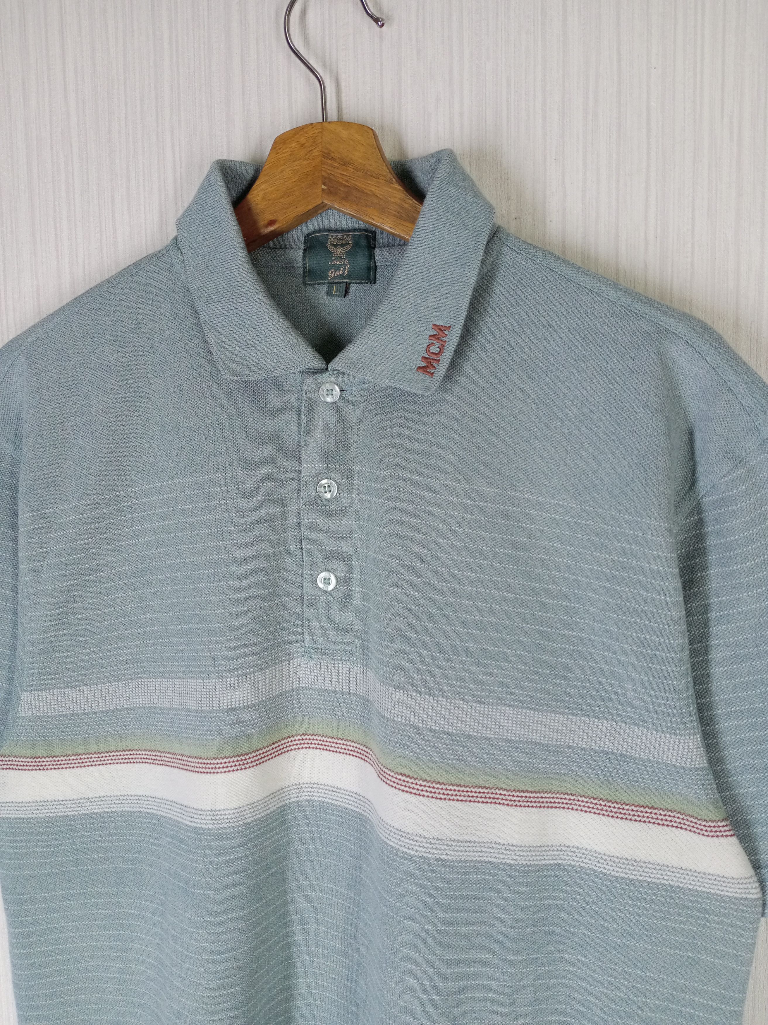 MCM Vintage MCM Legere Golf Polo Shirt Size US L / EU 52-54 / 3 - 1 Thumbnail