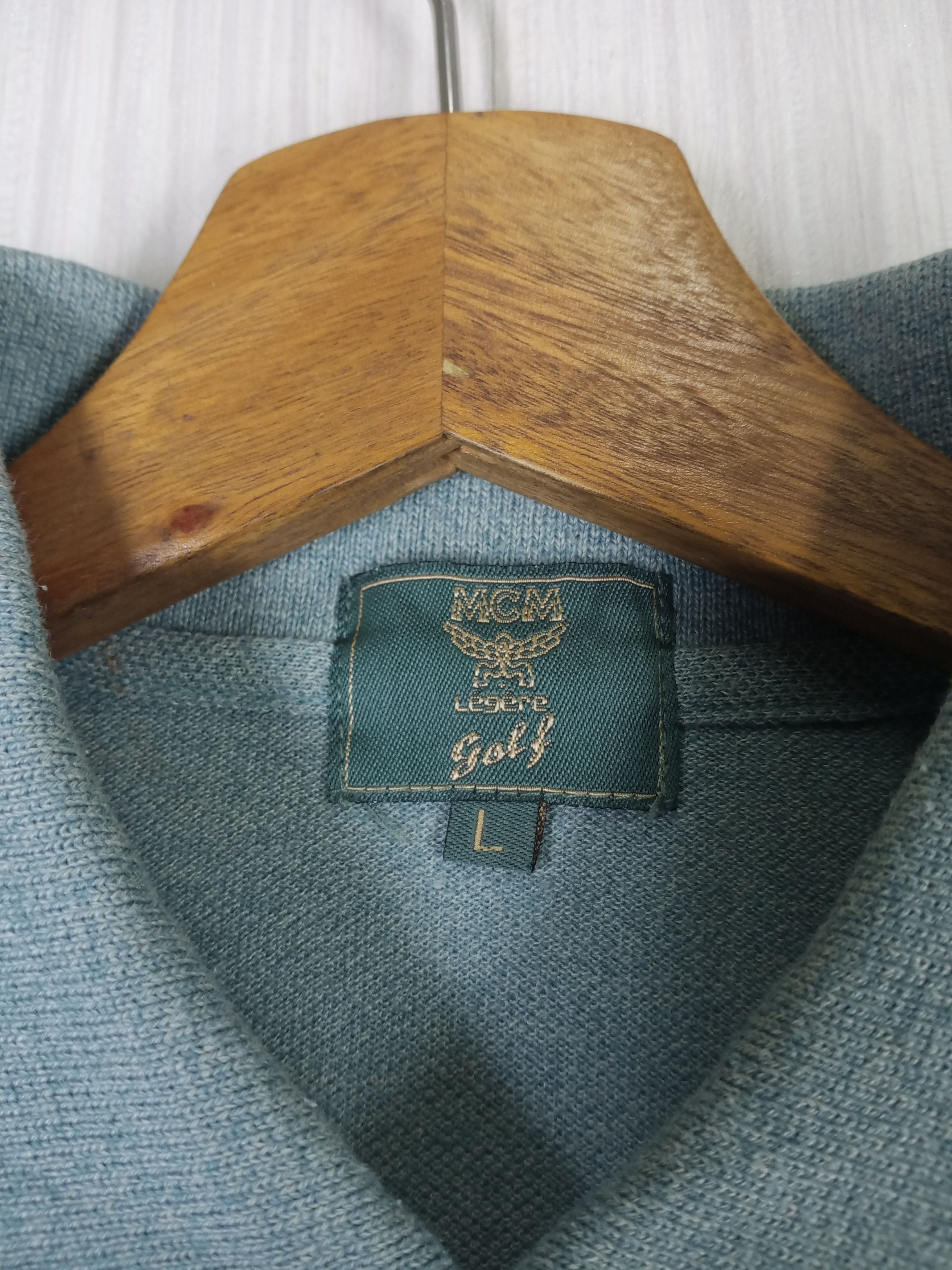 MCM Vintage MCM Legere Golf Polo Shirt Size US L / EU 52-54 / 3 - 7 Thumbnail