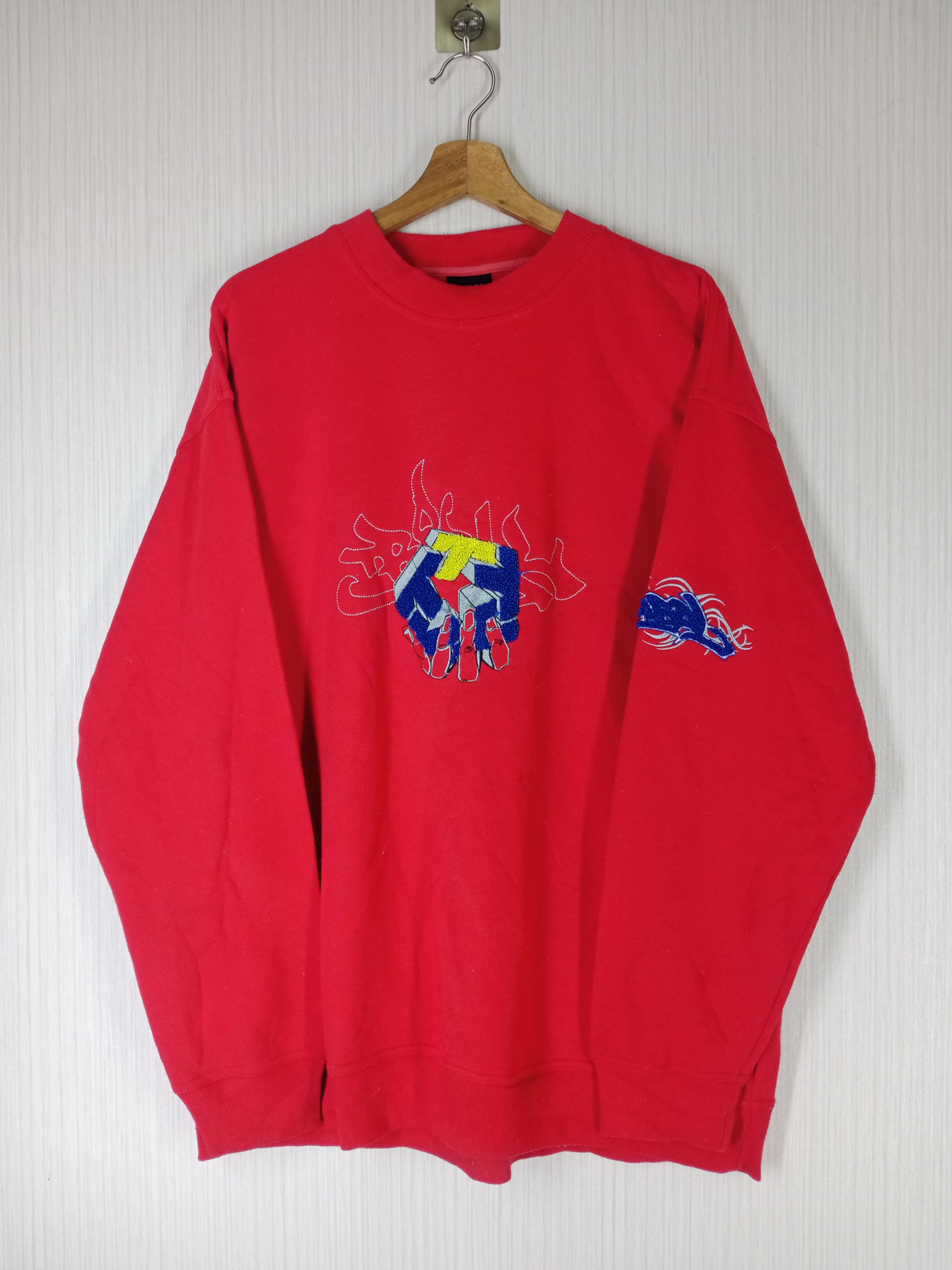 Tribal Streetwear Vintage Tribal Gear Graffiti Crewneck Sweatshirt Size US XL / EU 56 / 4 - 2 Thumbnail