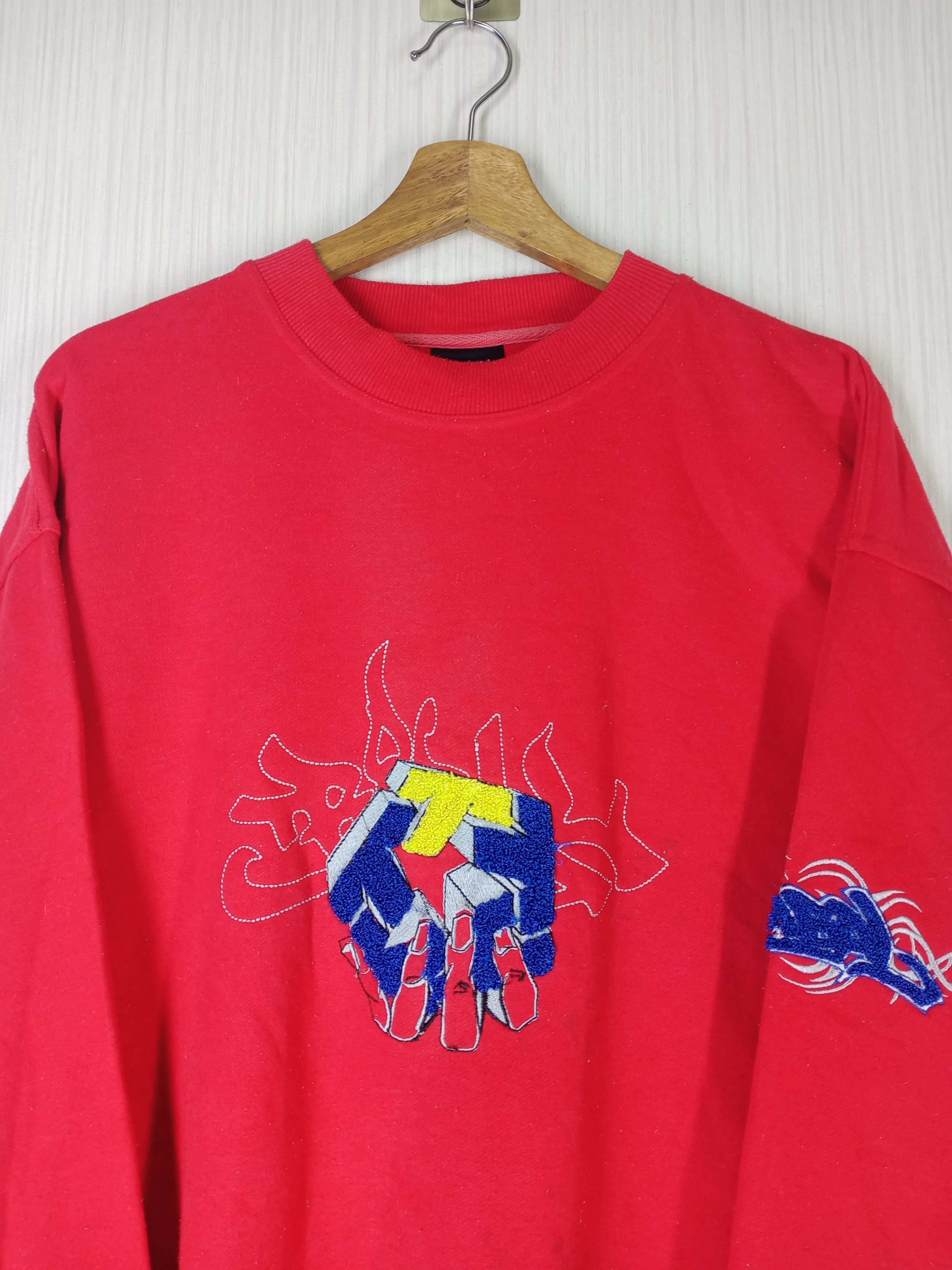 Tribal Streetwear Vintage Tribal Gear Graffiti Crewneck Sweatshirt Size US XL / EU 56 / 4 - 3 Thumbnail