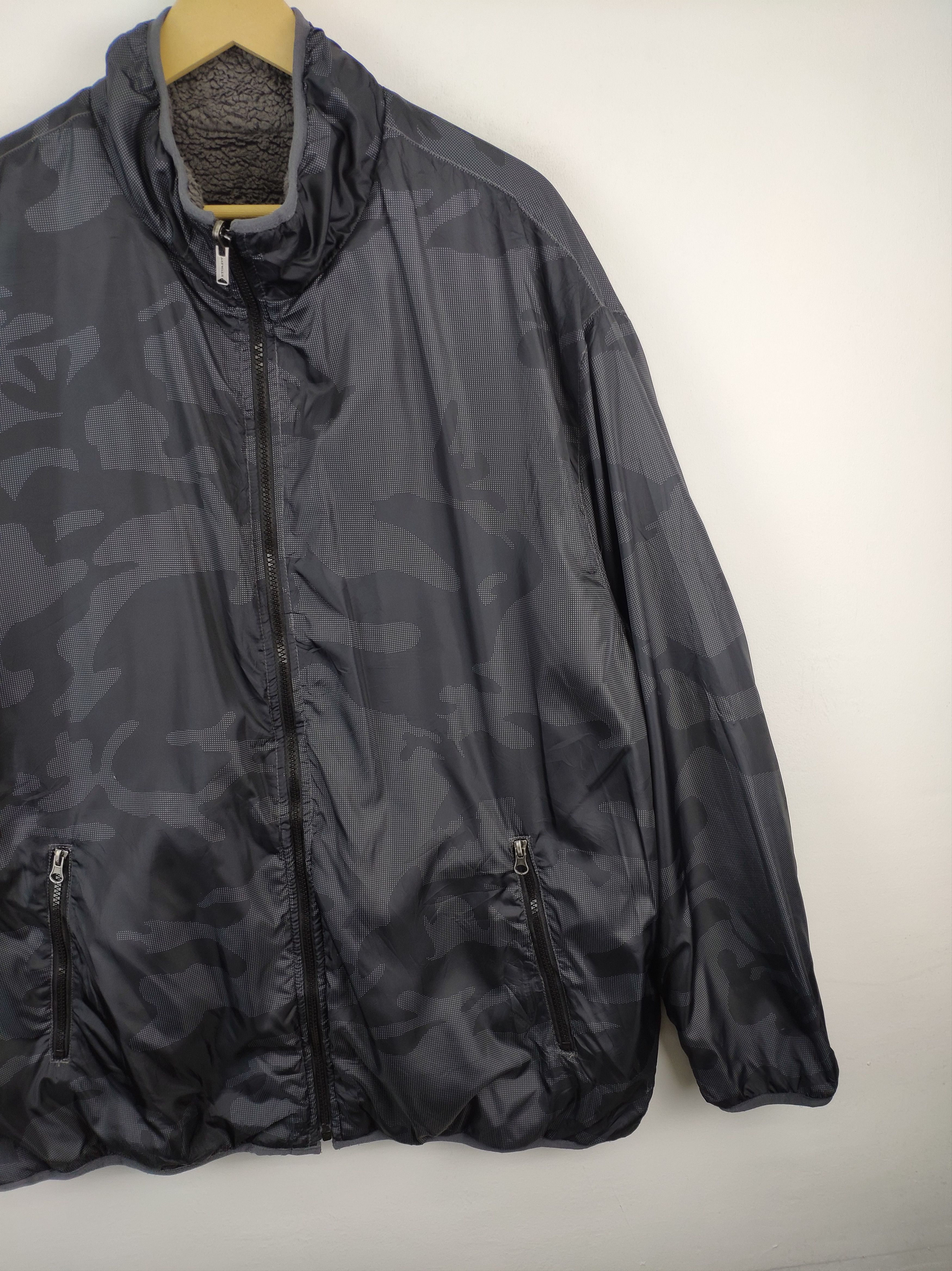 Airwalk × Japanese Brand × Vintage Vintage Airwalk Jacket Camo Reversible Size US XL / EU 56 / 4 - 14 Thumbnail
