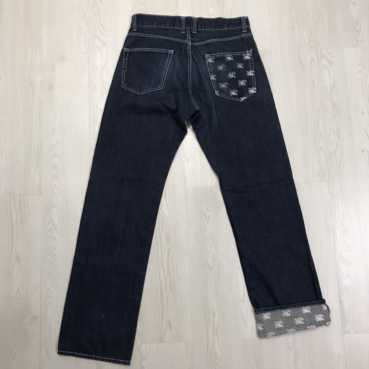 Anime × Japanese Brand × One Piece Vintage One Piece Anime Jeans Anime Size US 33 - 3 Thumbnail