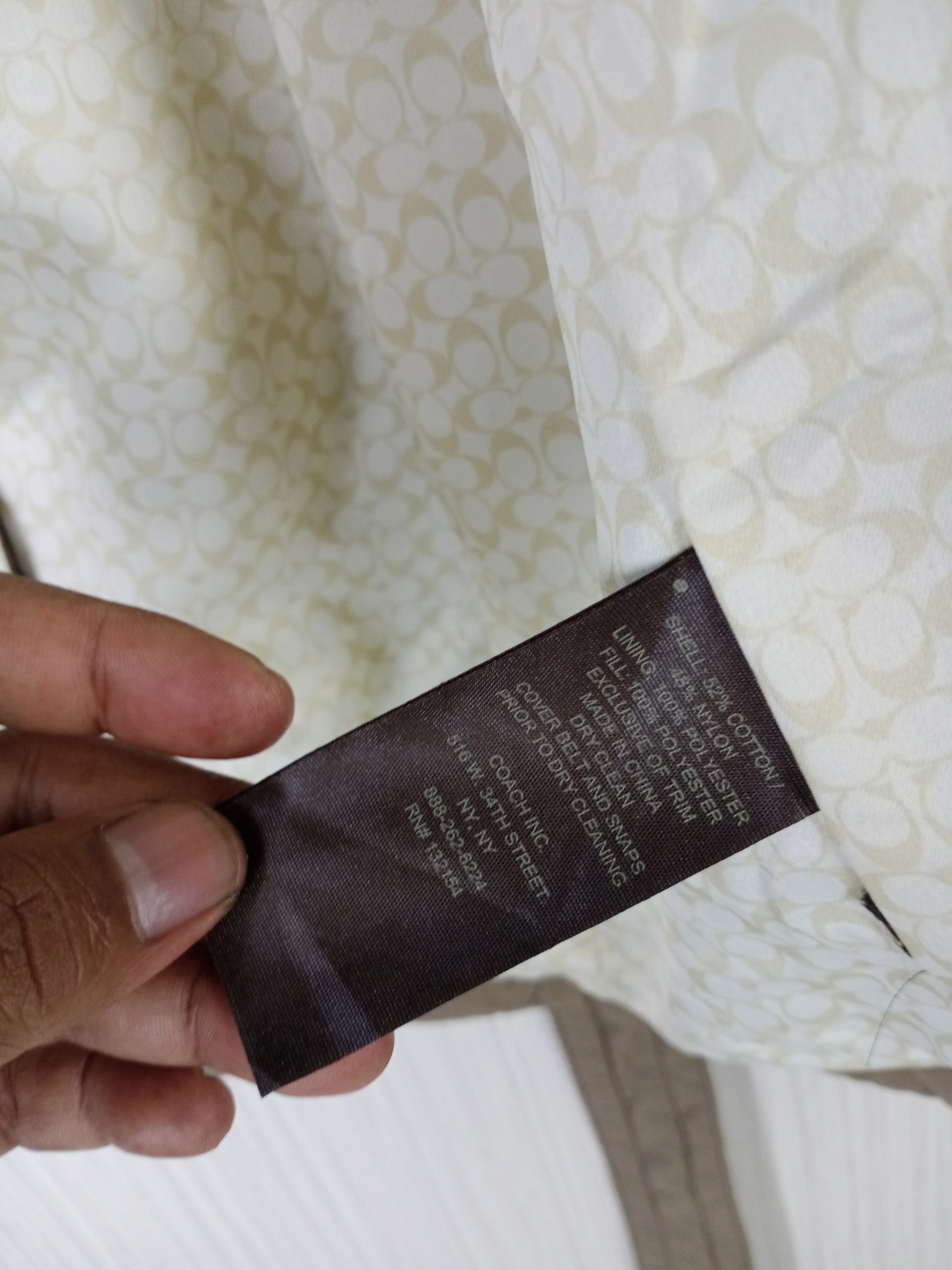 Coach Coach Monogram Quilted Long Jacket Size US XS / EU 42 / 0 - 7 Thumbnail