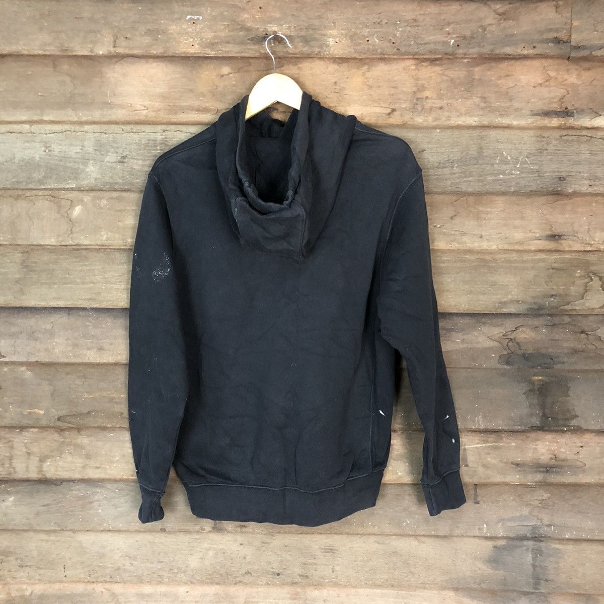 Nike × Vintage Nike splash painter distressed Black Hoodie #3468 Size US L / EU 52-54 / 3 - 12 Thumbnail