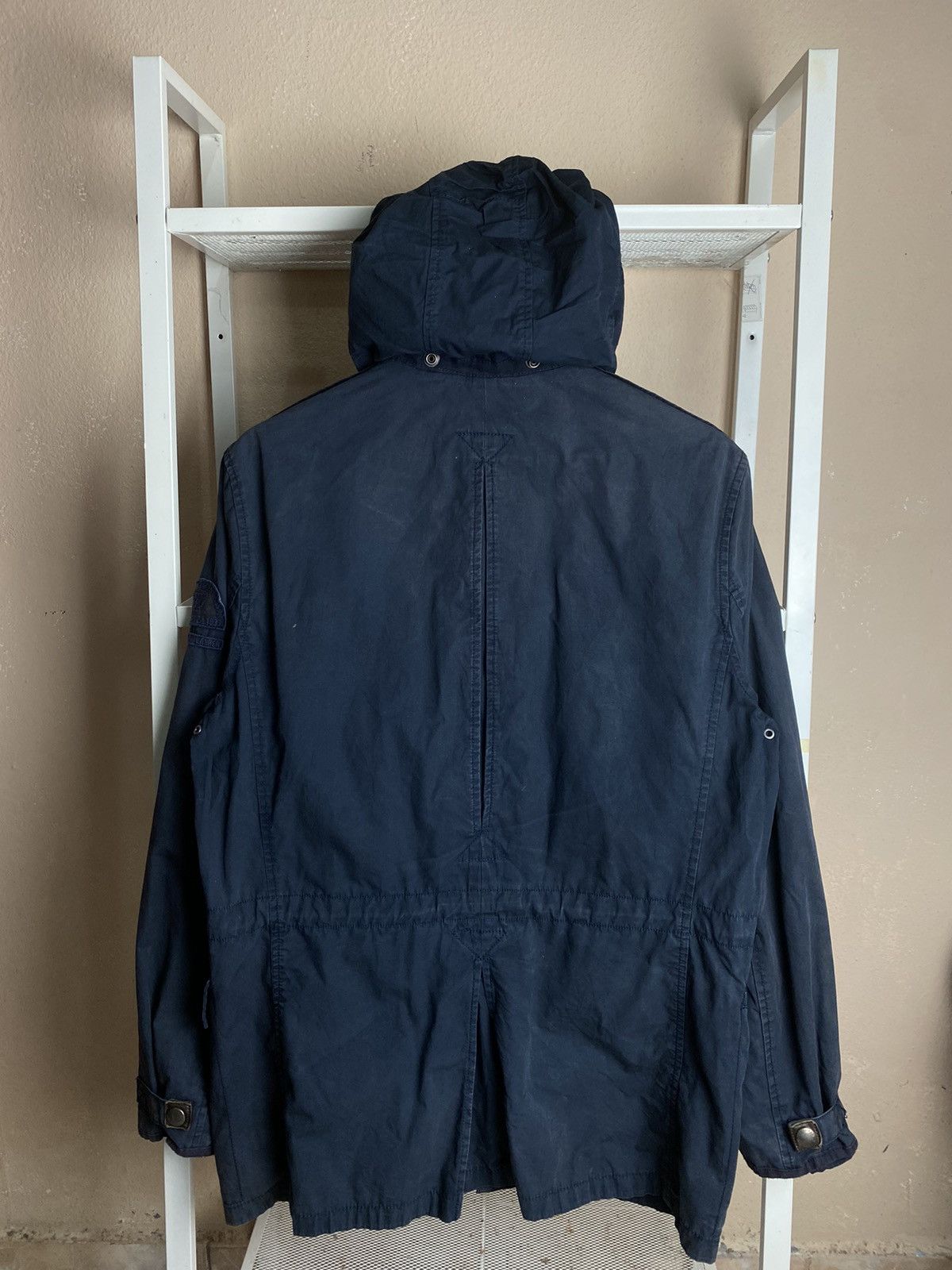 Vintage VINTAGE Polo Ralph Lauren M-65Style Utility Jacket Navy Blue Size M / US 6-8 / IT 42-44 - 11 Thumbnail