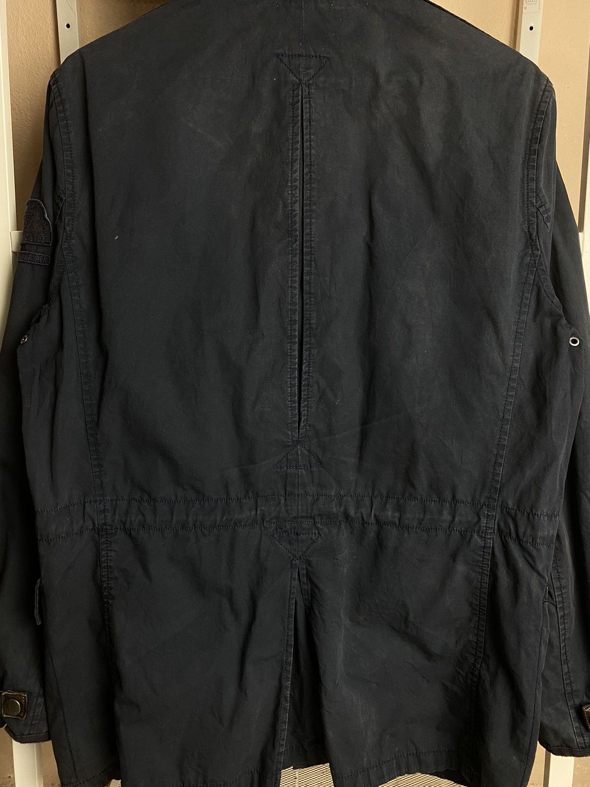 Vintage VINTAGE Polo Ralph Lauren M-65Style Utility Jacket Navy Blue Size M / US 6-8 / IT 42-44 - 12 Thumbnail
