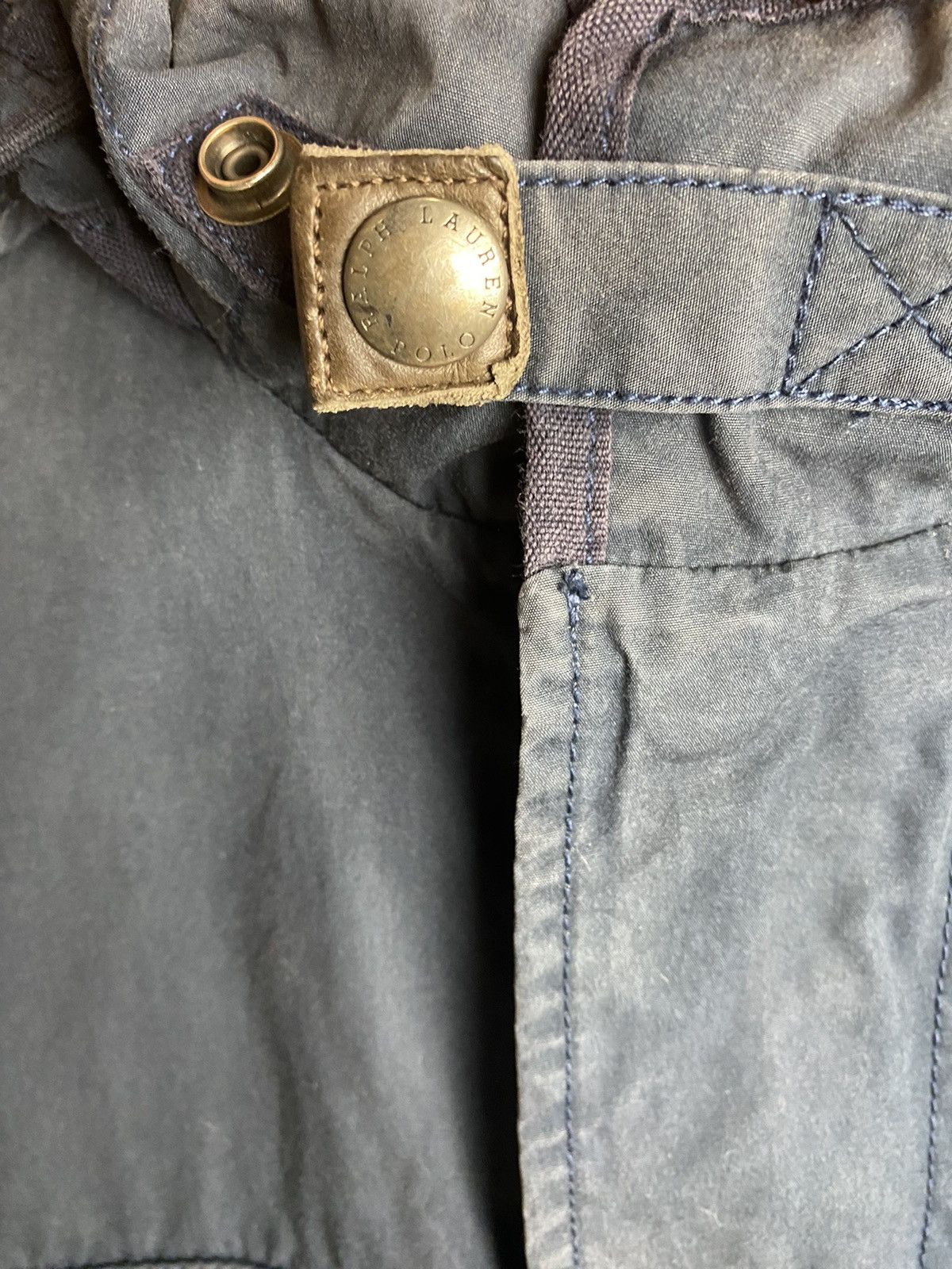 Vintage VINTAGE Polo Ralph Lauren M-65Style Utility Jacket Navy Blue Size M / US 6-8 / IT 42-44 - 7 Thumbnail