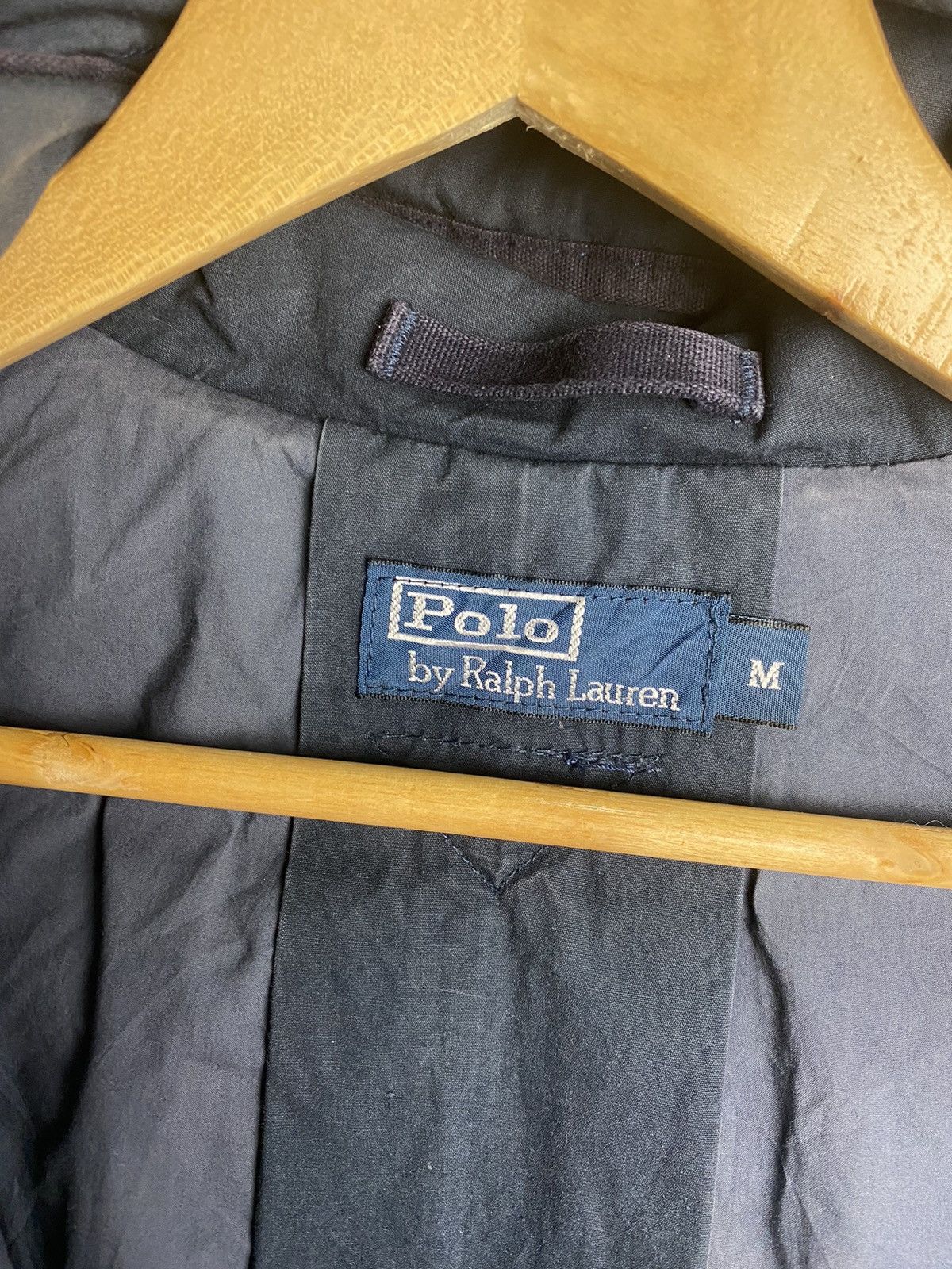 Vintage VINTAGE Polo Ralph Lauren M-65Style Utility Jacket Navy Blue Size M / US 6-8 / IT 42-44 - 17 Thumbnail