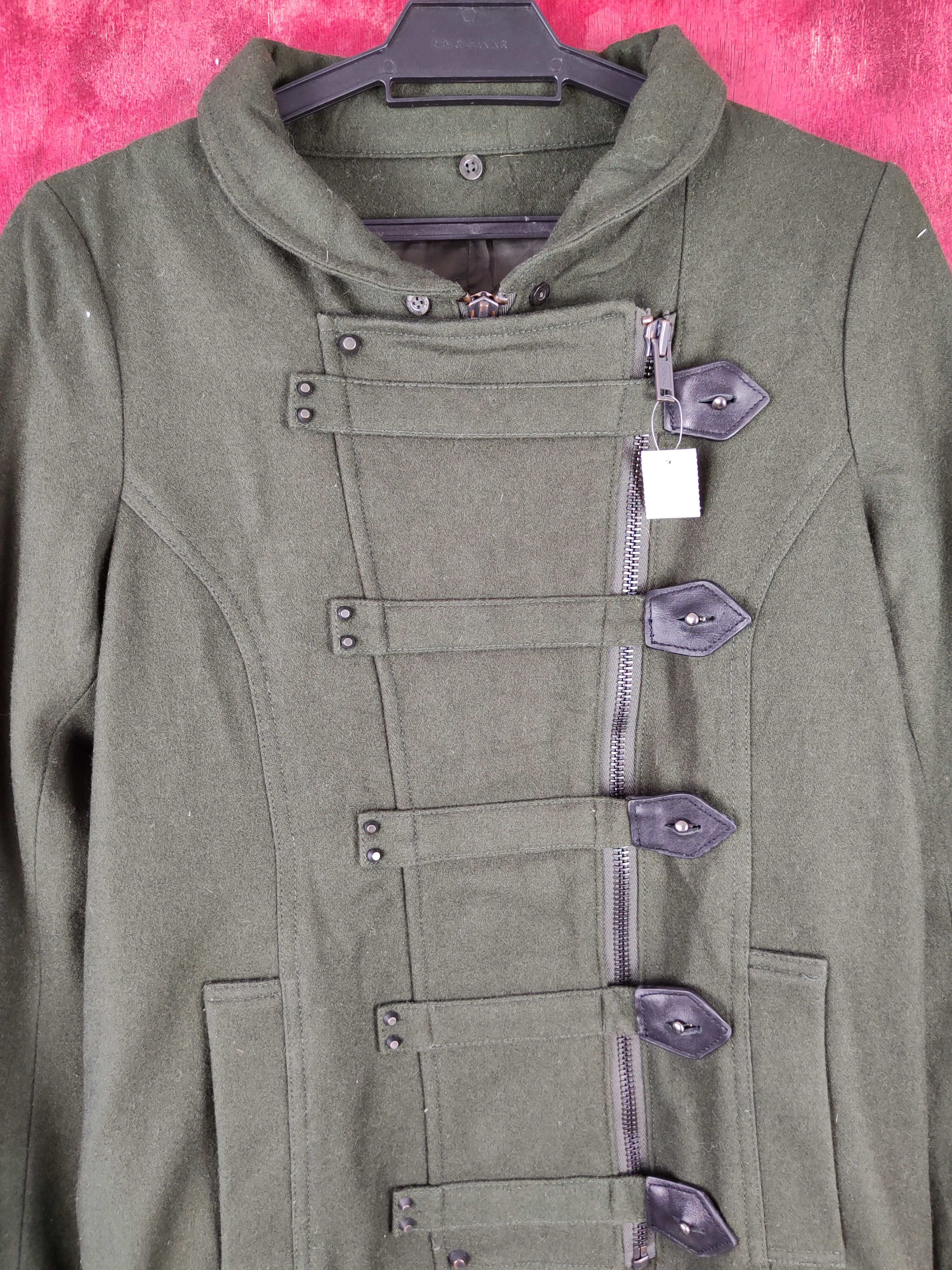 Japanese Brand Moussy Dark Green Sweater seditionaries #4346 Size US S / EU 44-46 / 1 - 2 Thumbnail
