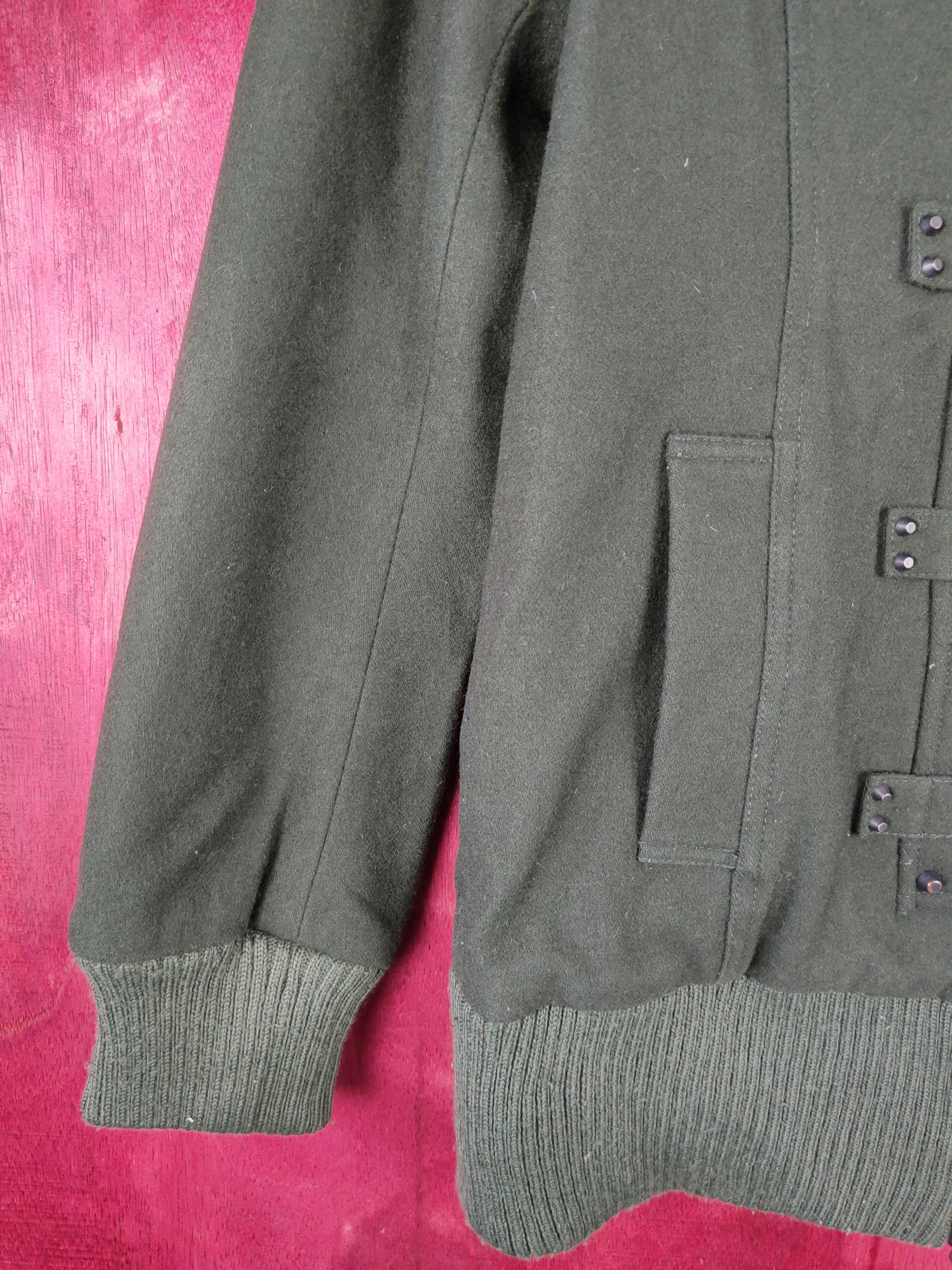 Japanese Brand Moussy Dark Green Sweater seditionaries #4346 Size US S / EU 44-46 / 1 - 4 Thumbnail