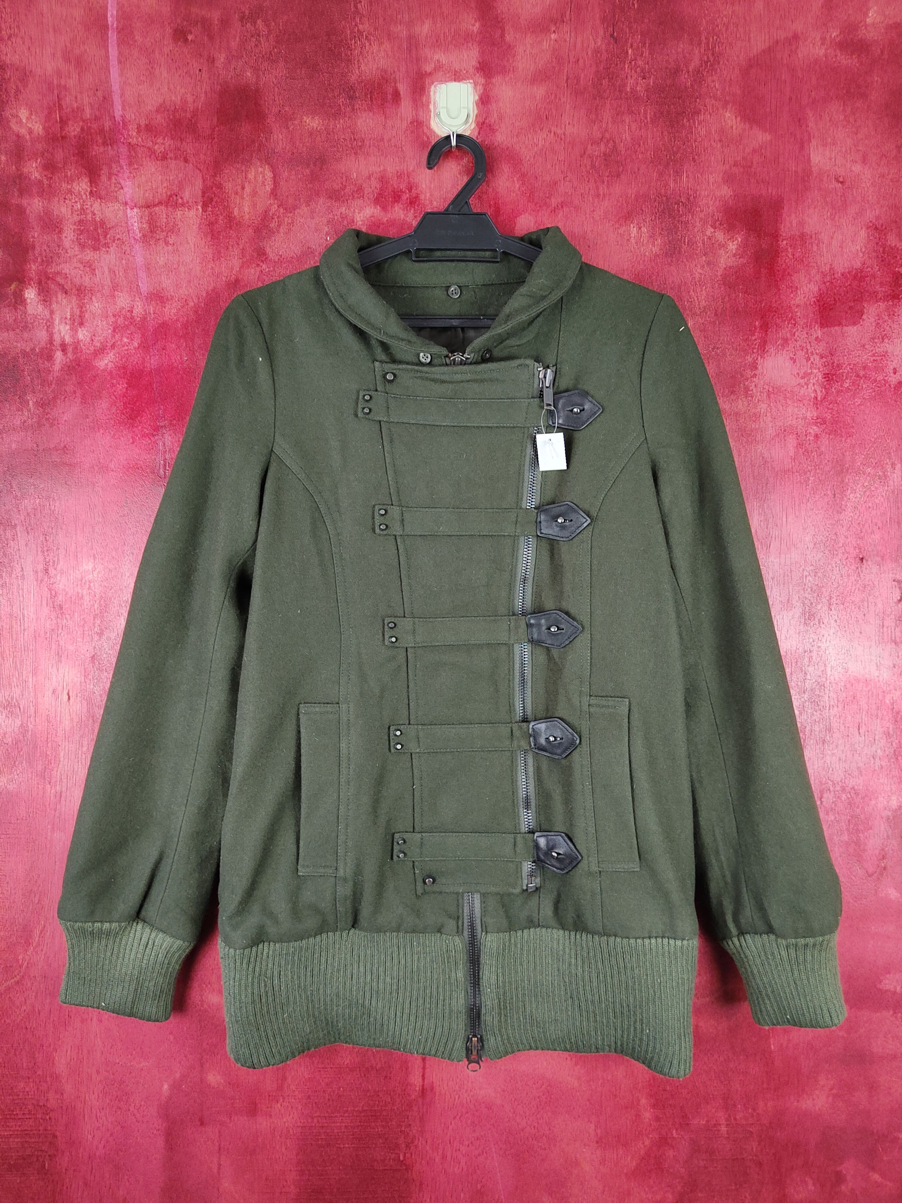 Japanese Brand Moussy Dark Green Sweater seditionaries #4346 Size US S / EU 44-46 / 1 - 1 Thumbnail