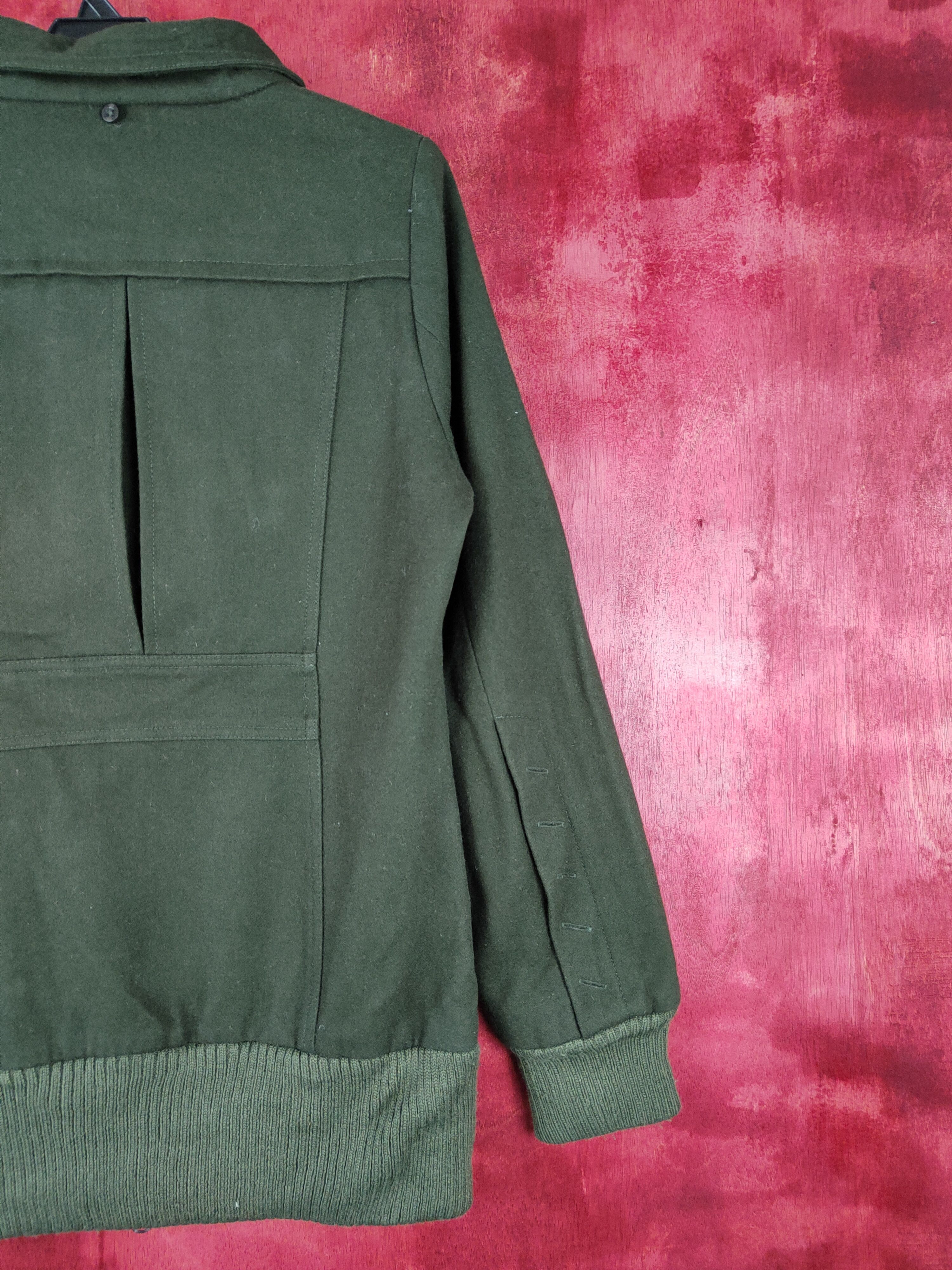 Japanese Brand Moussy Dark Green Sweater seditionaries #4346 Size US S / EU 44-46 / 1 - 9 Thumbnail