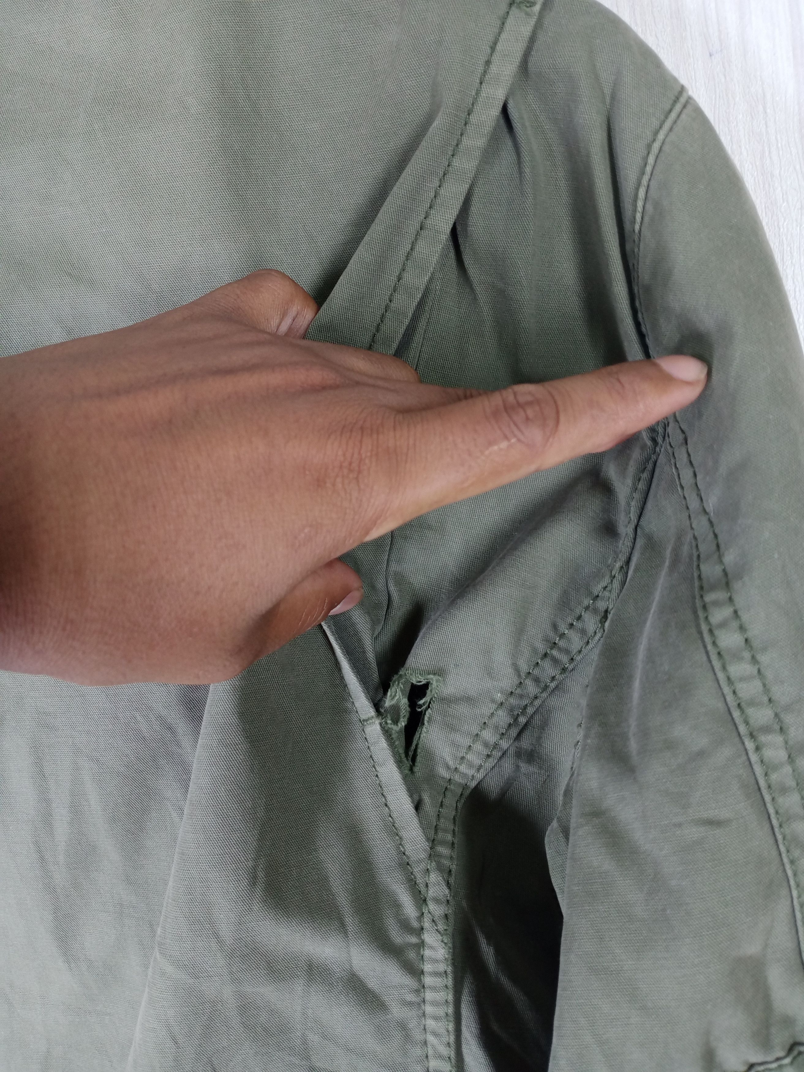 Tommy Hilfiger Vintage Tommy Hilfiger Tactical Pocket Military Jacket Size US M / EU 48-50 / 2 - 10 Thumbnail