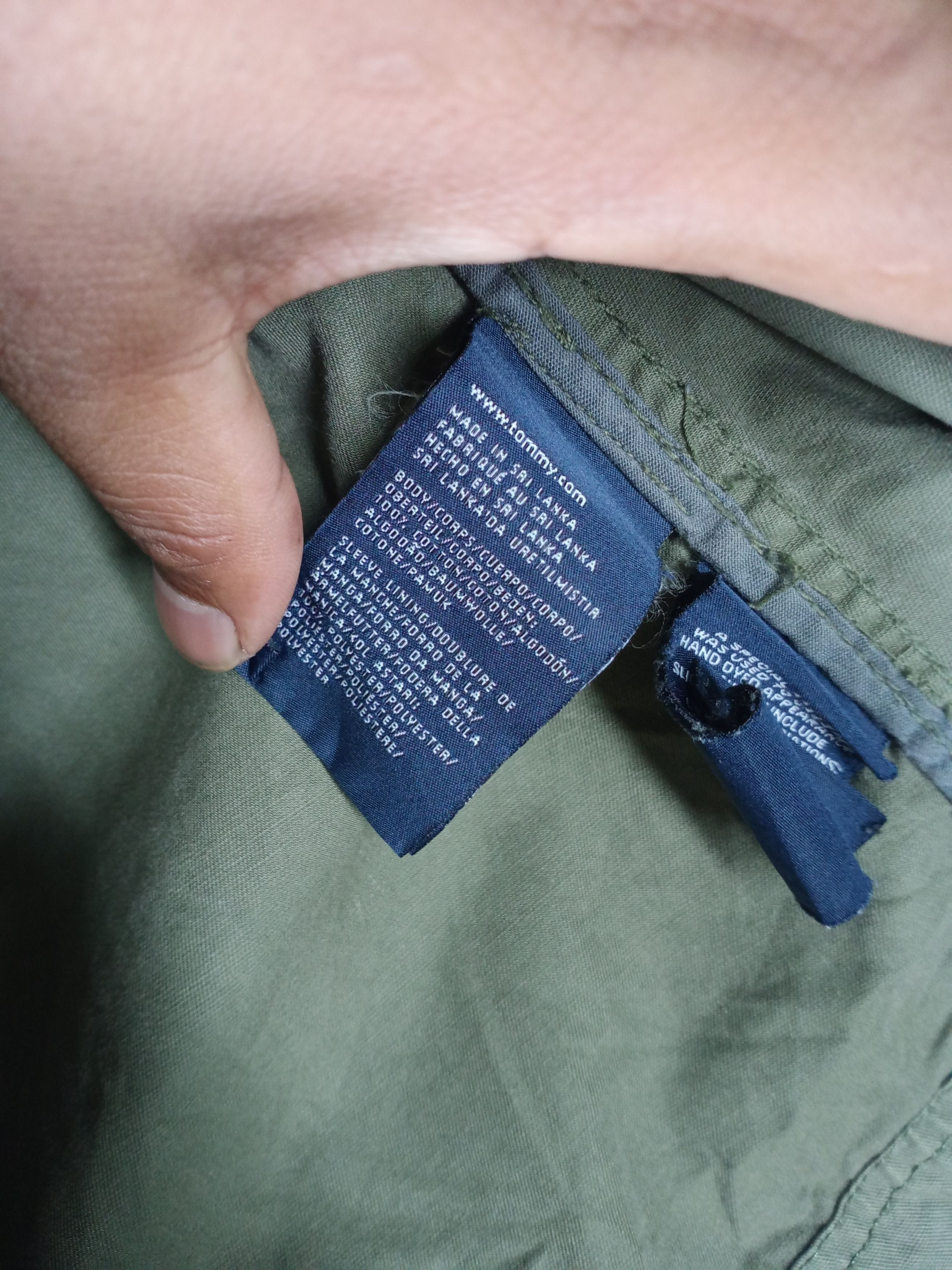 Tommy Hilfiger Vintage Tommy Hilfiger Tactical Pocket Military Jacket Size US M / EU 48-50 / 2 - 8 Thumbnail
