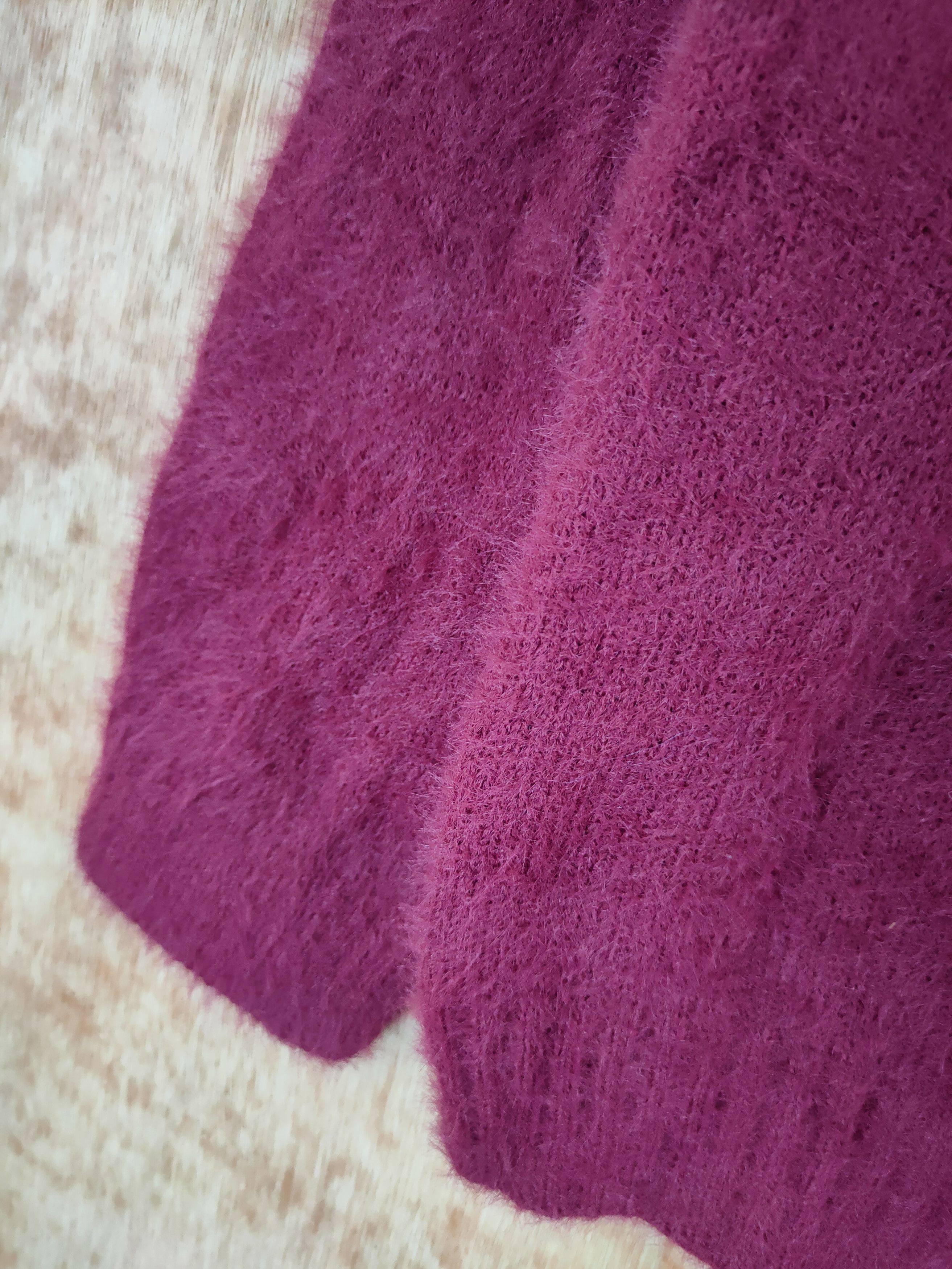 Homespun Knitwear D Nano Base mohair soft fur shaggy knitwear purple #46-536 Size US S / EU 44-46 / 1 - 6 Thumbnail
