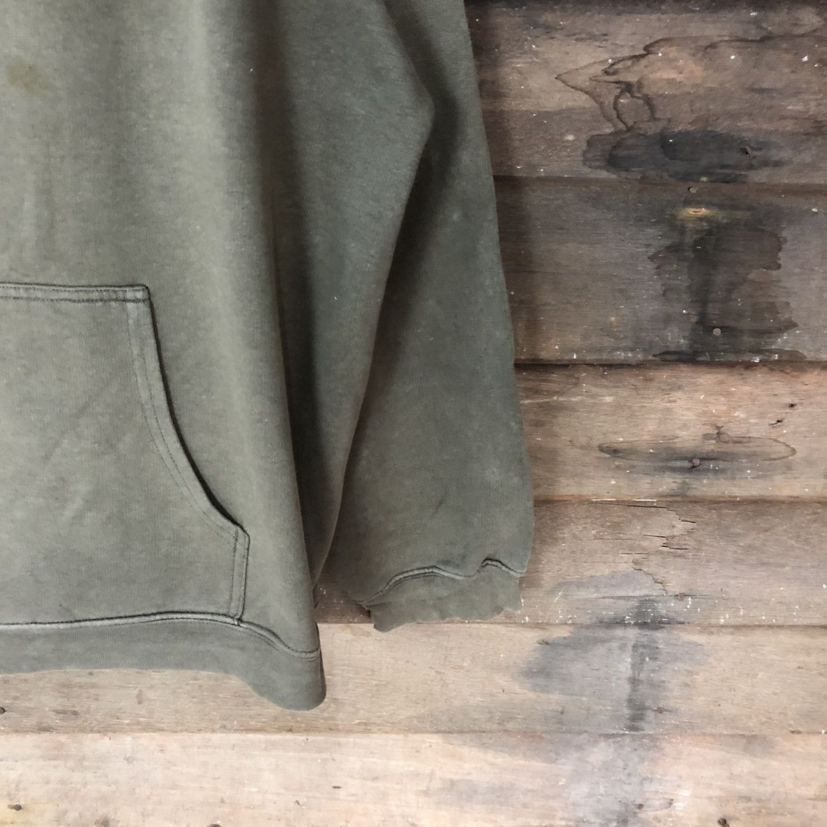 Timberland Timberland faded Dark Green Hoodie sweatshirt #4762DL Size US L / EU 52-54 / 3 - 5 Thumbnail
