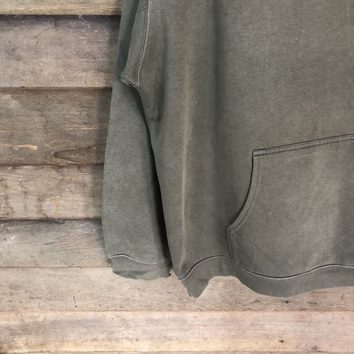 Timberland Timberland faded Dark Green Hoodie sweatshirt #4762DL Size US L / EU 52-54 / 3 - 4 Thumbnail
