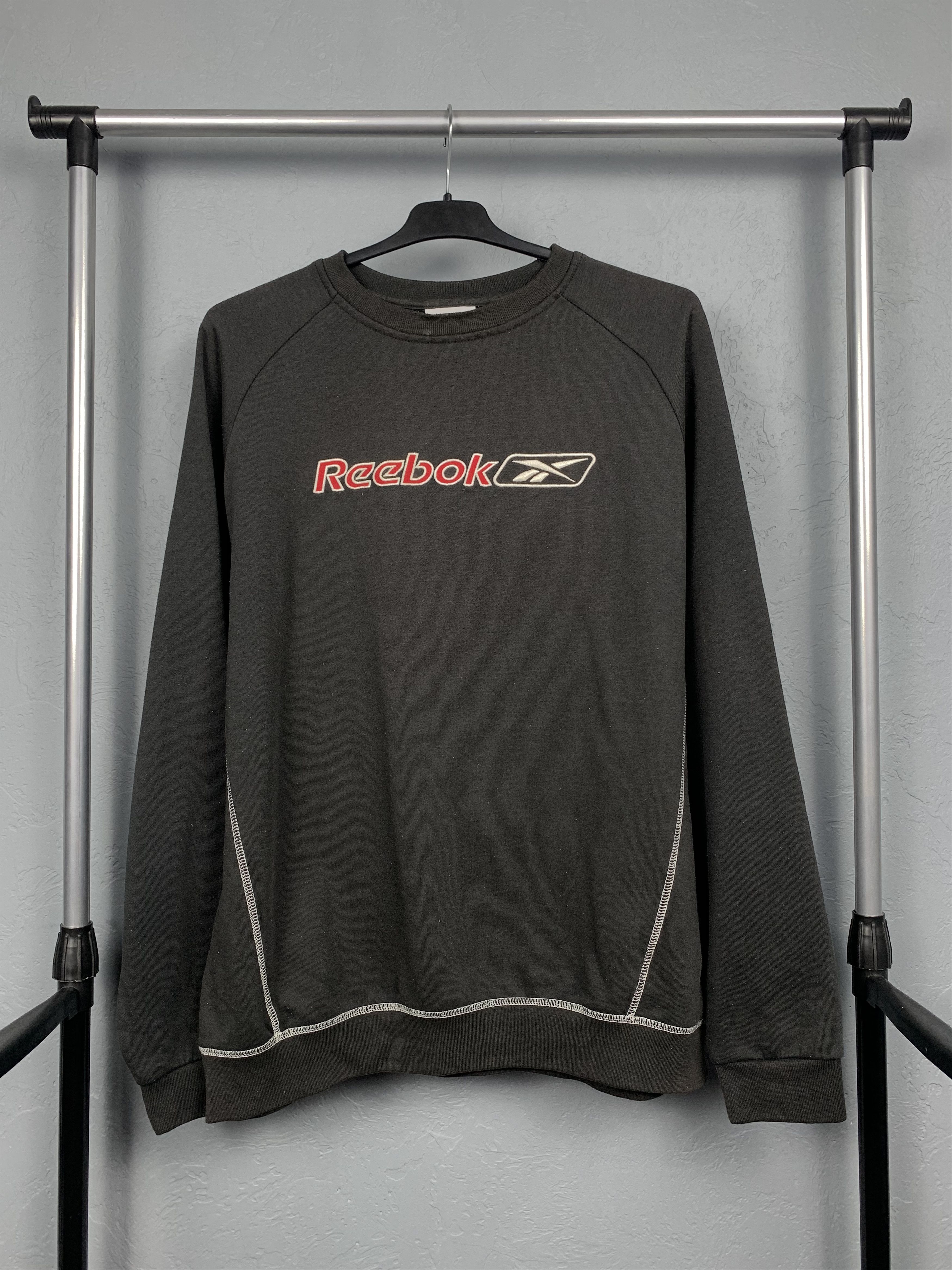 Reebok Reebok Vintage Mens Sweatshirt Size US L / EU 52-54 / 3 - 1 Thumbnail