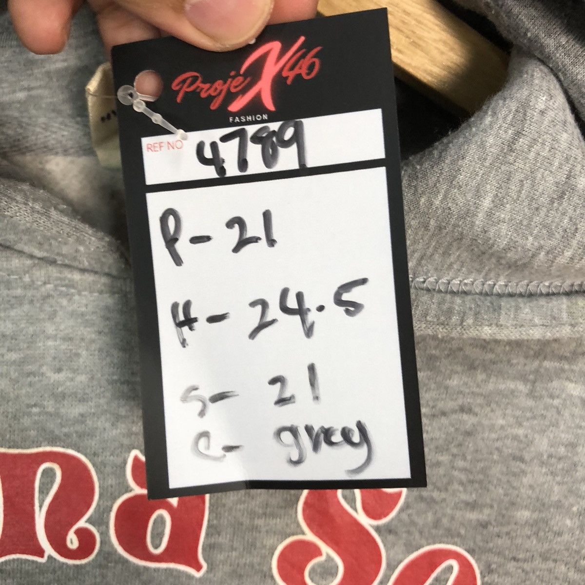 Japanese Brand Uittg baby like bape Grey Hoodie sweatshirt #4789DL Size US M / EU 48-50 / 2 - 9 Thumbnail