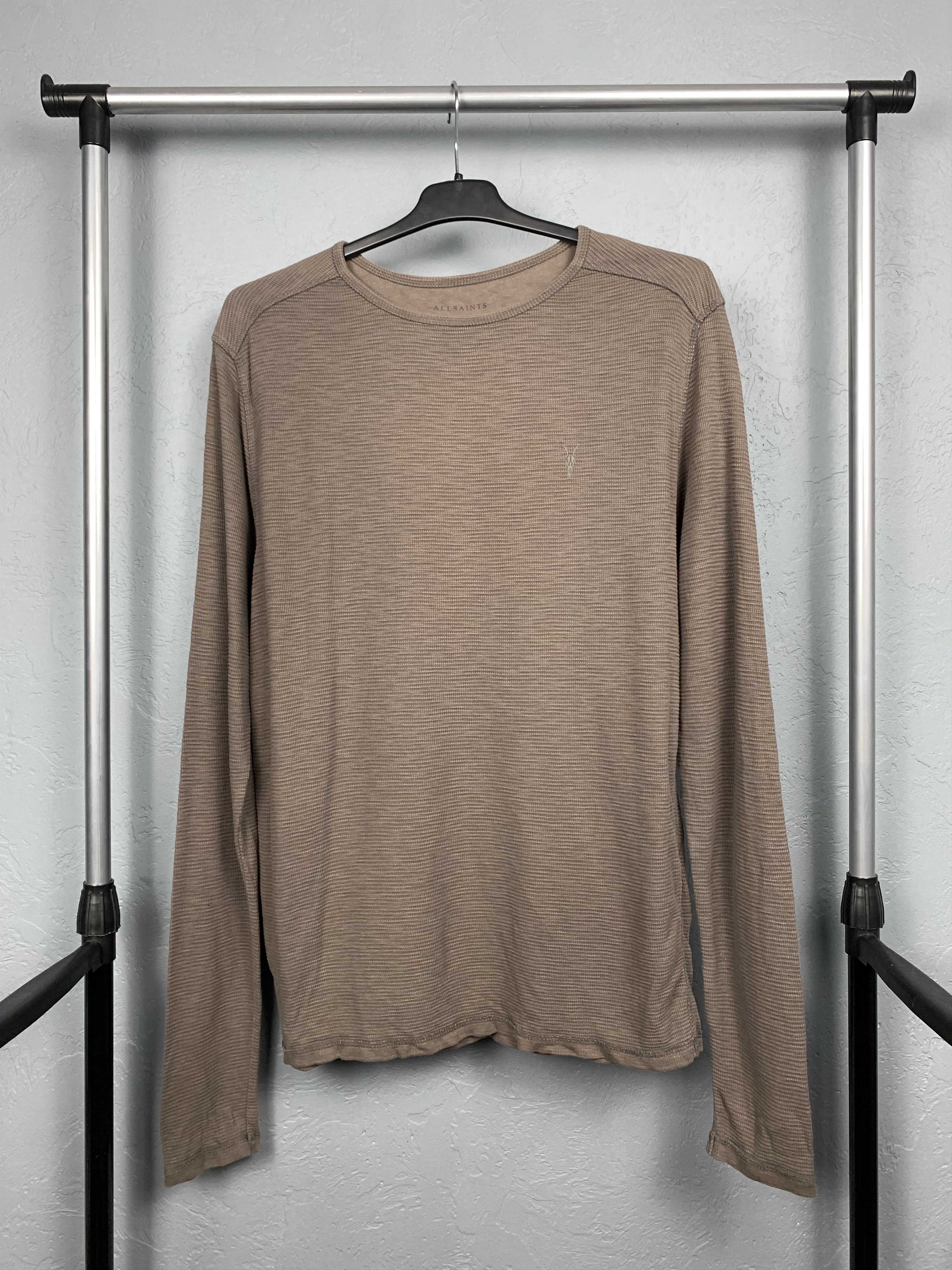 Allsaints × Vintage Allsaints Vintage Mens Clash Long Sleeve T-Shirt Size US S / EU 44-46 / 1 - 1 Thumbnail