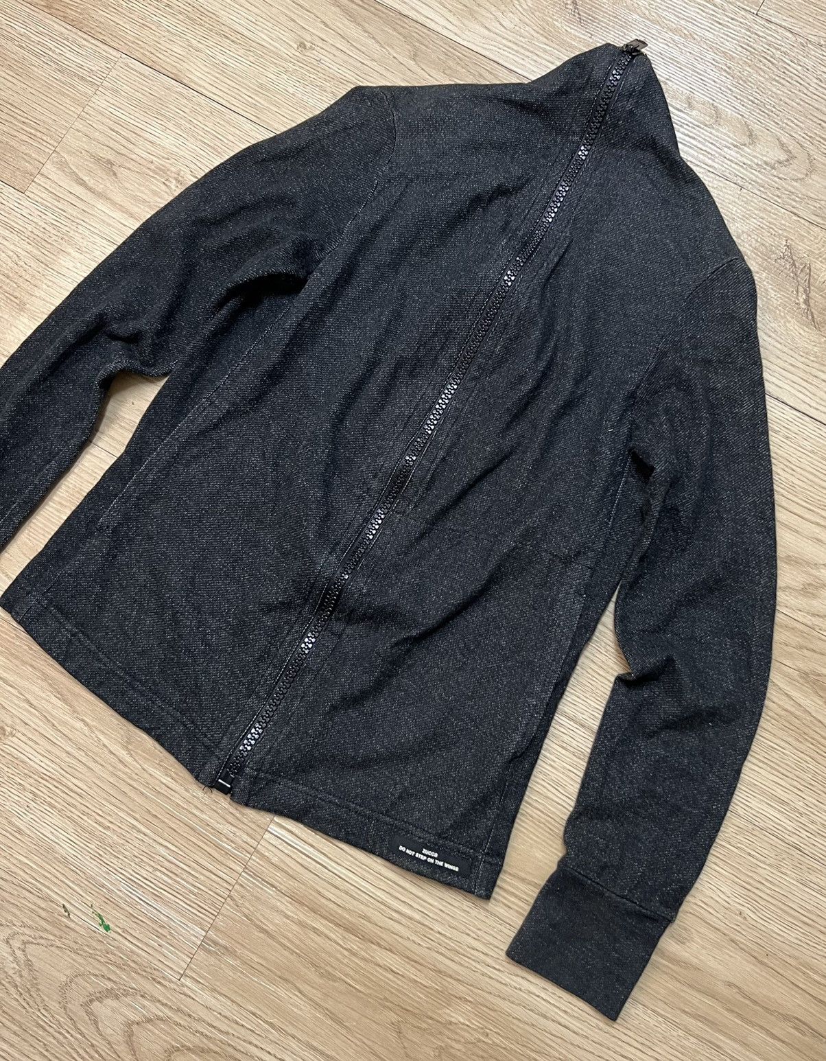 CABANE de ZUCCa Zucca Shark Hoodie Denim Jacket Size US M / EU 48-50 / 2 - 3 Thumbnail