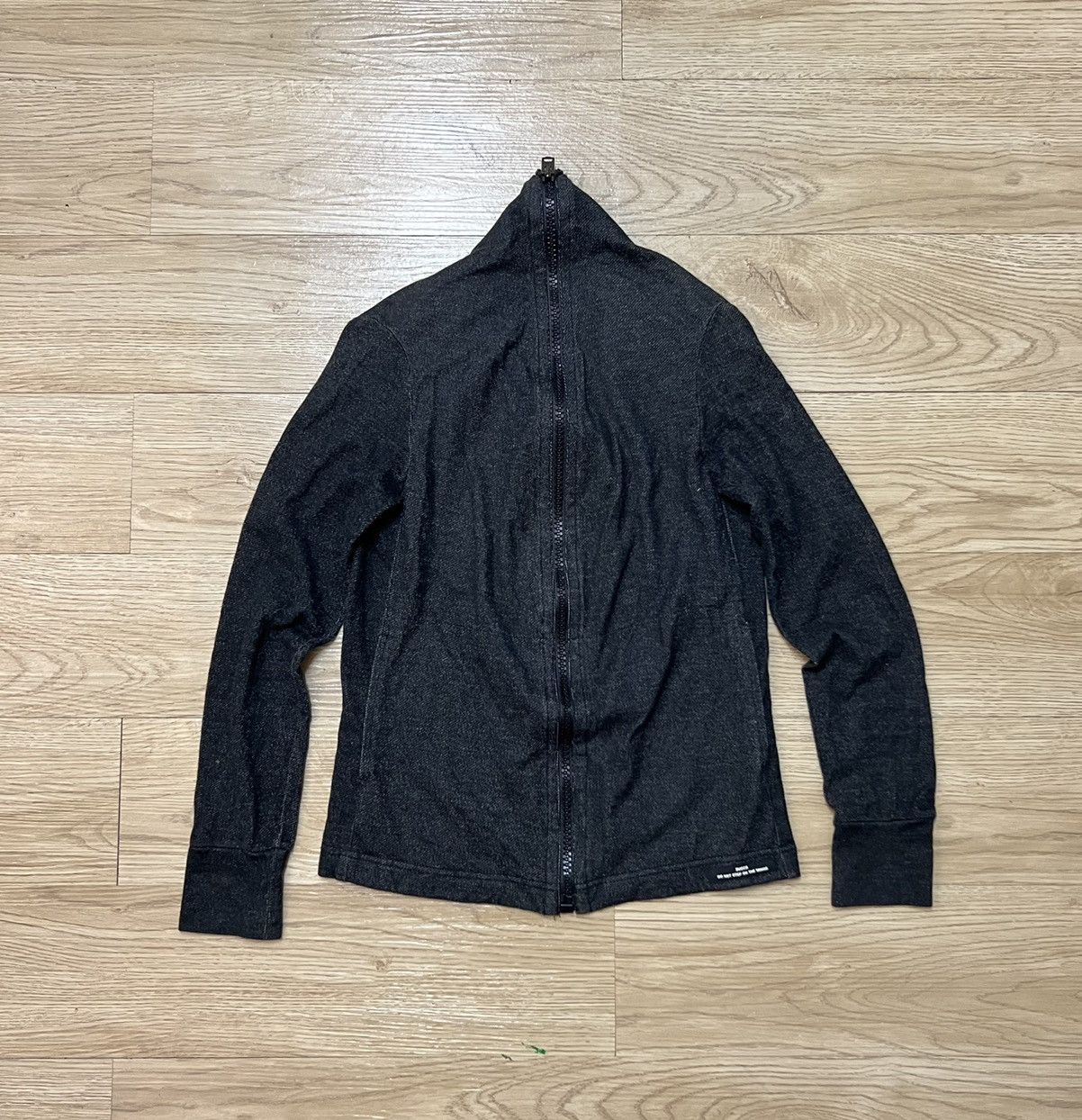 CABANE de ZUCCa Zucca Shark Hoodie Denim Jacket Size US M / EU 48-50 / 2 - 2 Thumbnail