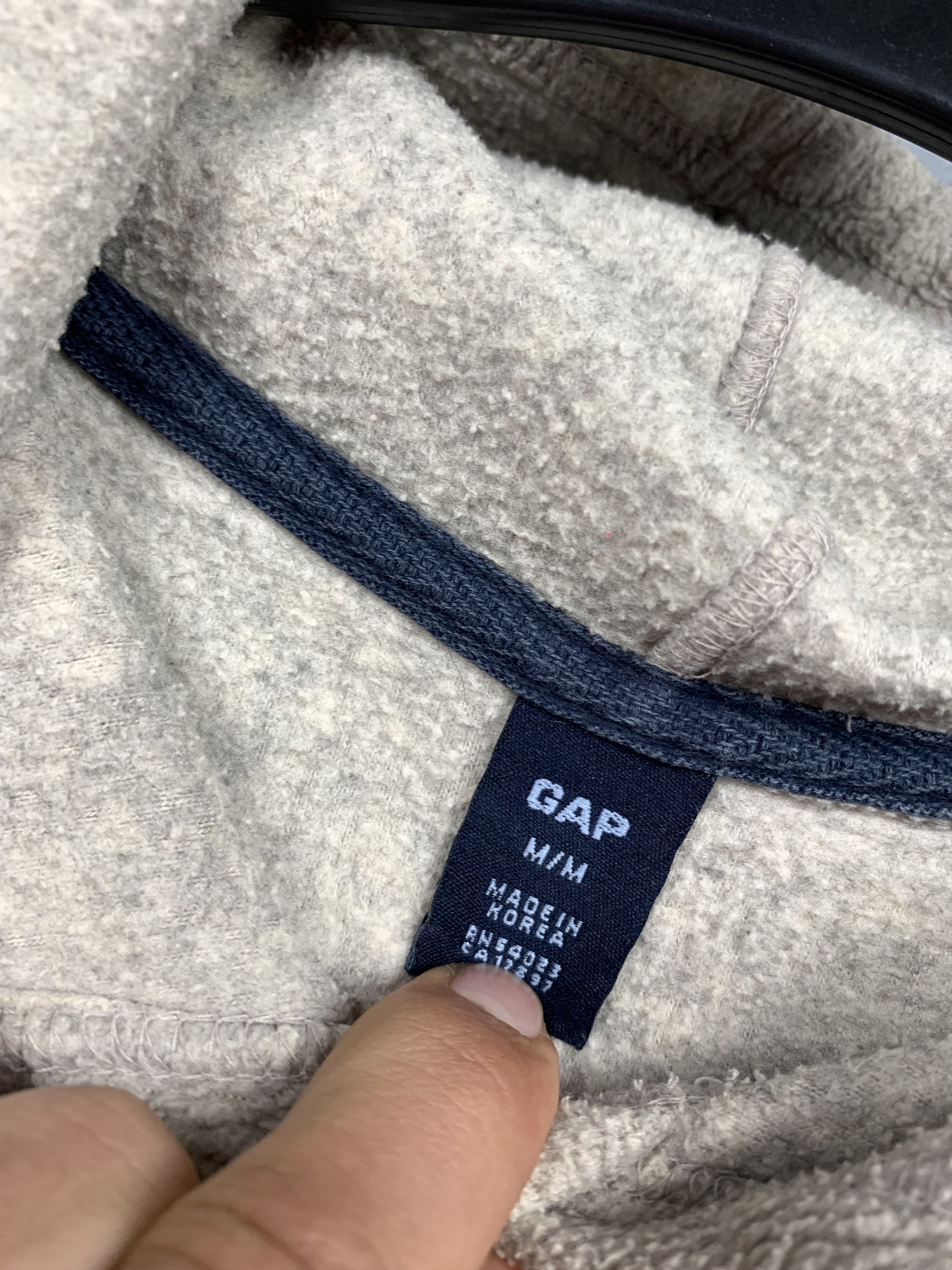 Gap GAP Vintage Faded Mens Teddy Fleece Hoodie Size US M / EU 48-50 / 2 - 6 Thumbnail
