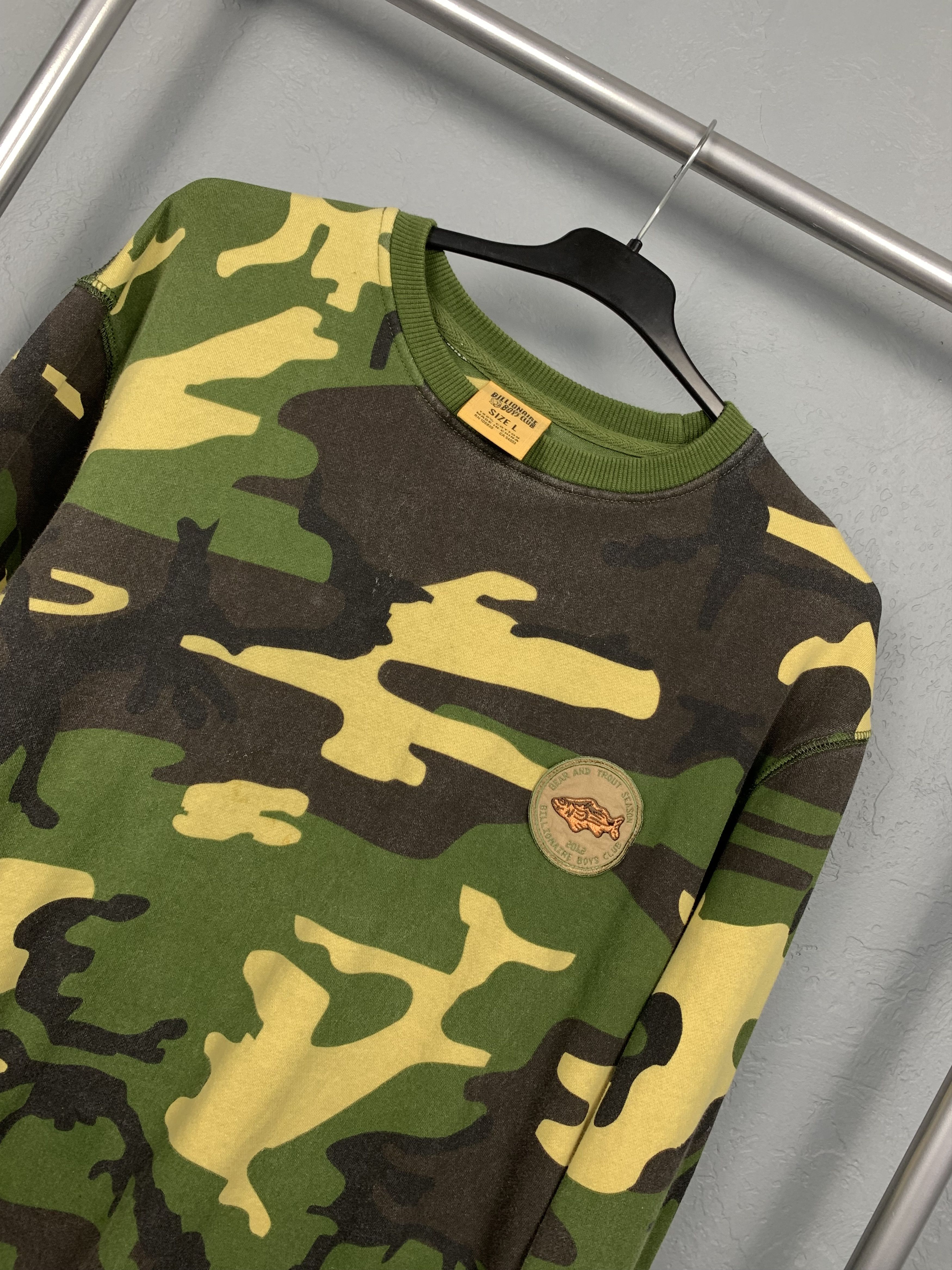 Billionaire Boys Club Billionaire Boys Club Mens Sweatshirt BBC Size US L / EU 52-54 / 3 - 2 Thumbnail