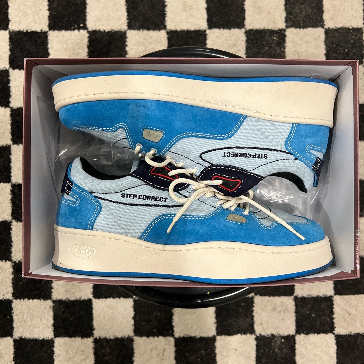 Clints Clints Co. Clints Stepper 1.0 ‘Rio Pack Blue’ Size US 12 / EU 45 - 2 Thumbnail