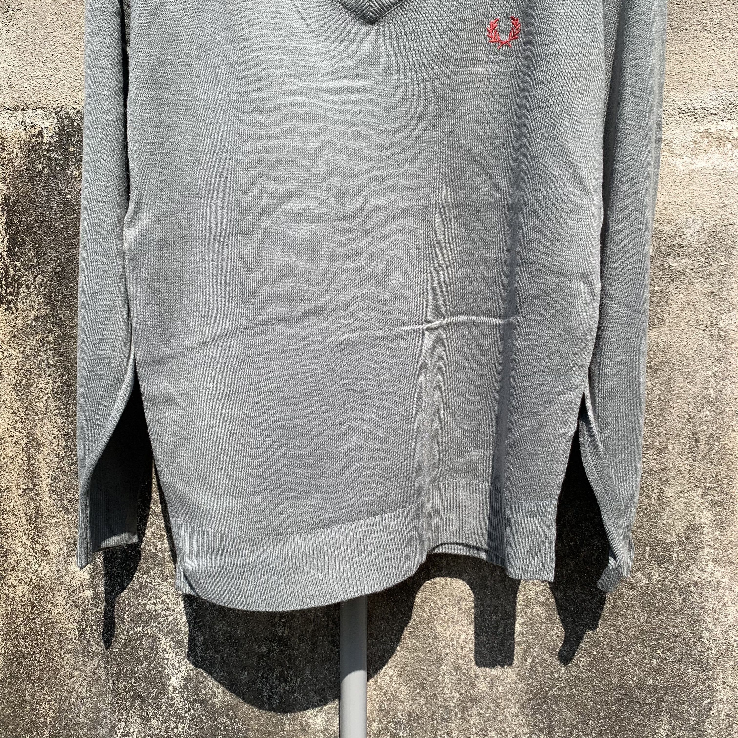 Fred Perry VINTAGE Fred Perry Made In England Jumper Blank Sweater Size US M / EU 48-50 / 2 - 3 Thumbnail