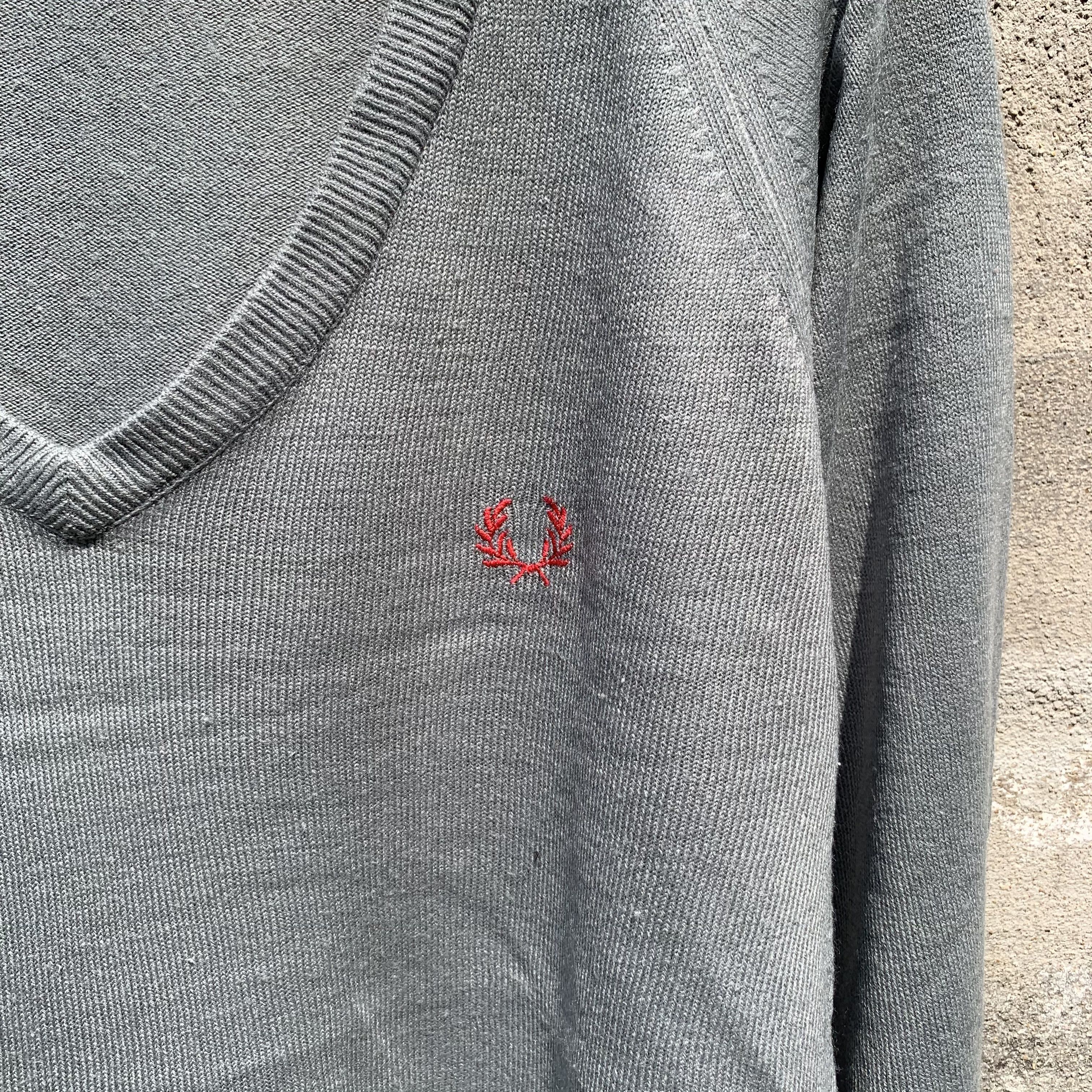 Fred Perry VINTAGE Fred Perry Made In England Jumper Blank Sweater Size US M / EU 48-50 / 2 - 4 Thumbnail