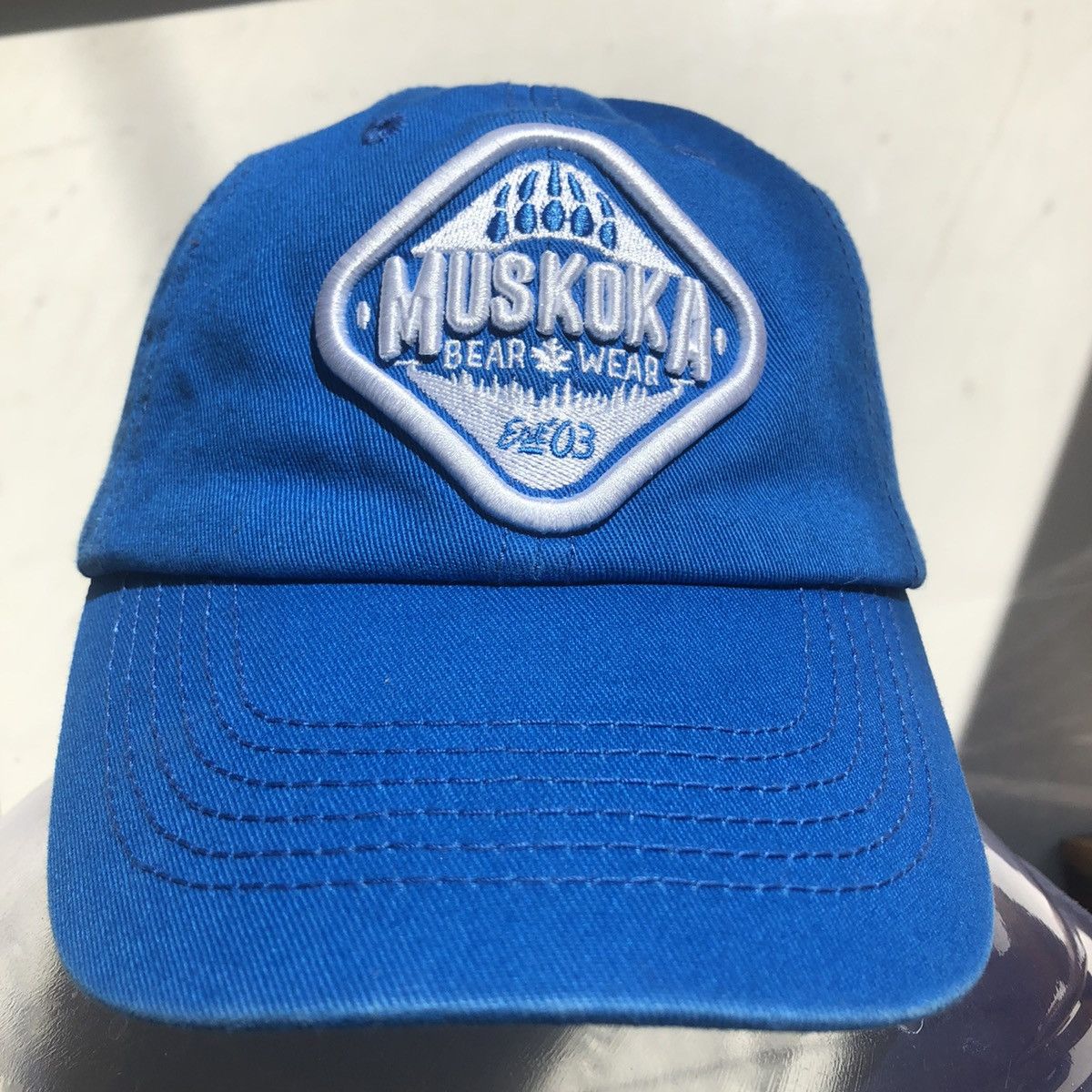 Vintage Muskoka Bear Wear Beanie Size ONE SIZE - 1 Thumbnail