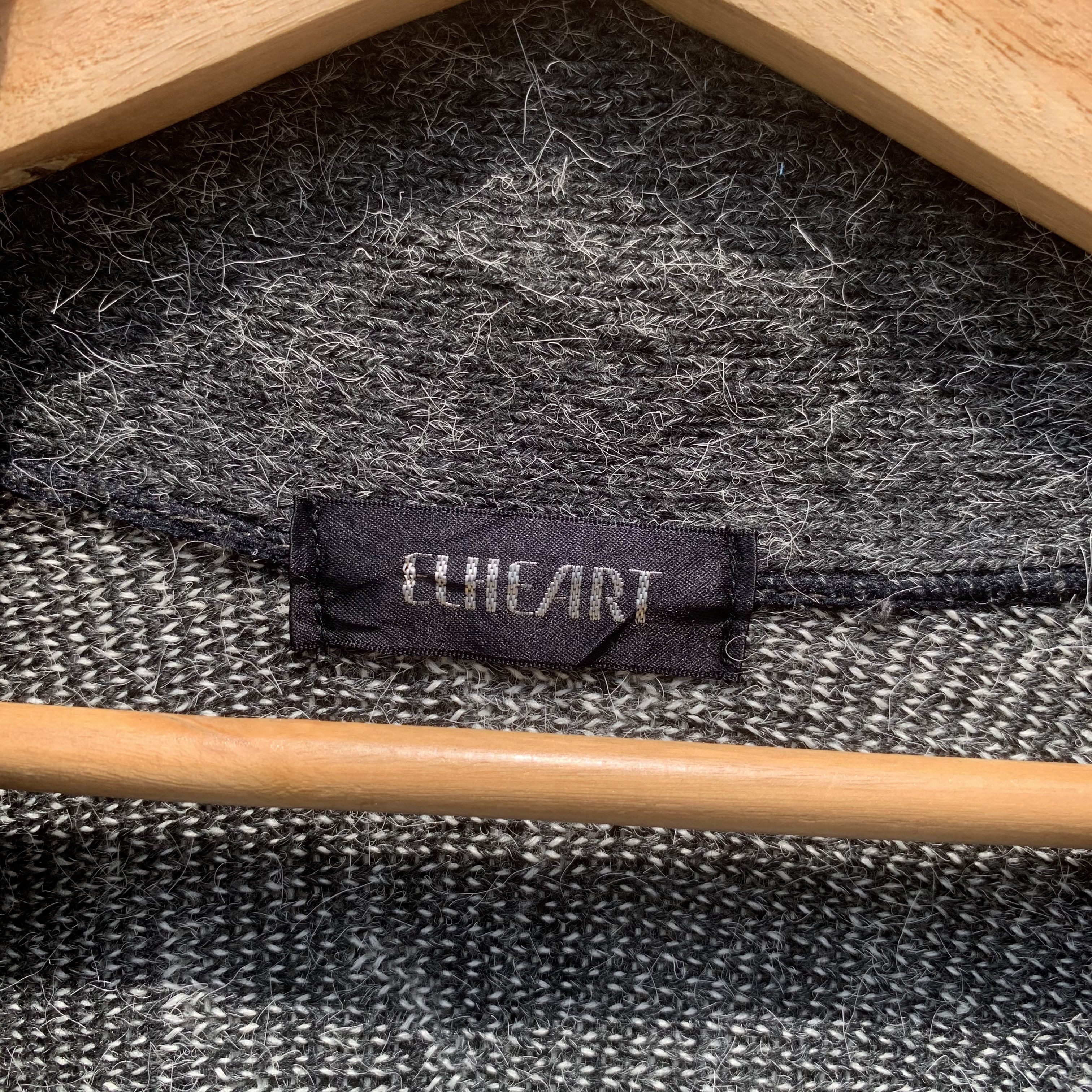 Aran Isles Knitwear Japanese Brand Knit Mohair Jumper Cropped Cardigan Sweater Size US M / EU 48-50 / 2 - 6 Thumbnail