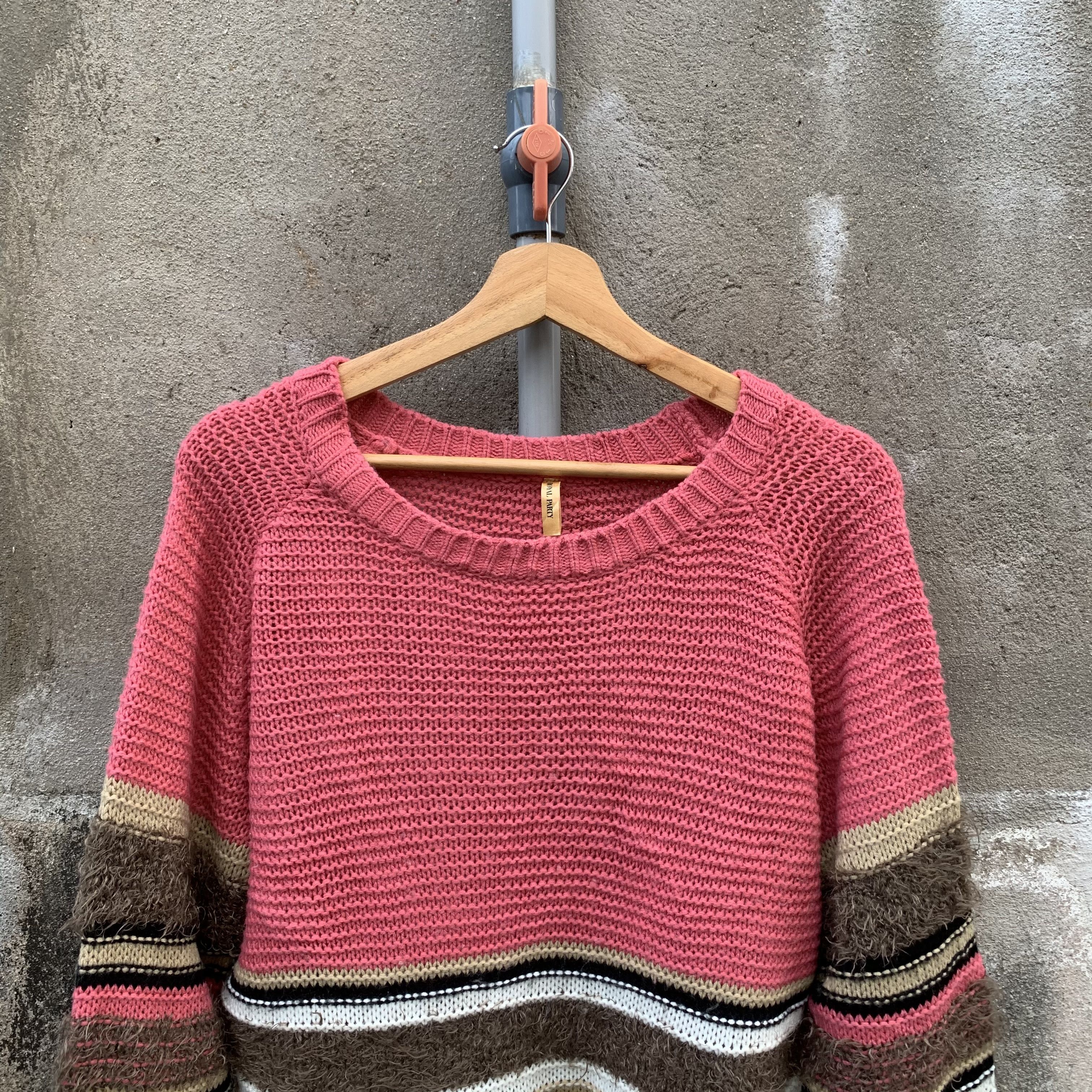 Aran Isles Knitwear 💥 GRAILS 🔥 JPN Knit Honeycomb Fur Jumper Pullover Sweater Size US L / EU 52-54 / 3 - 2 Thumbnail