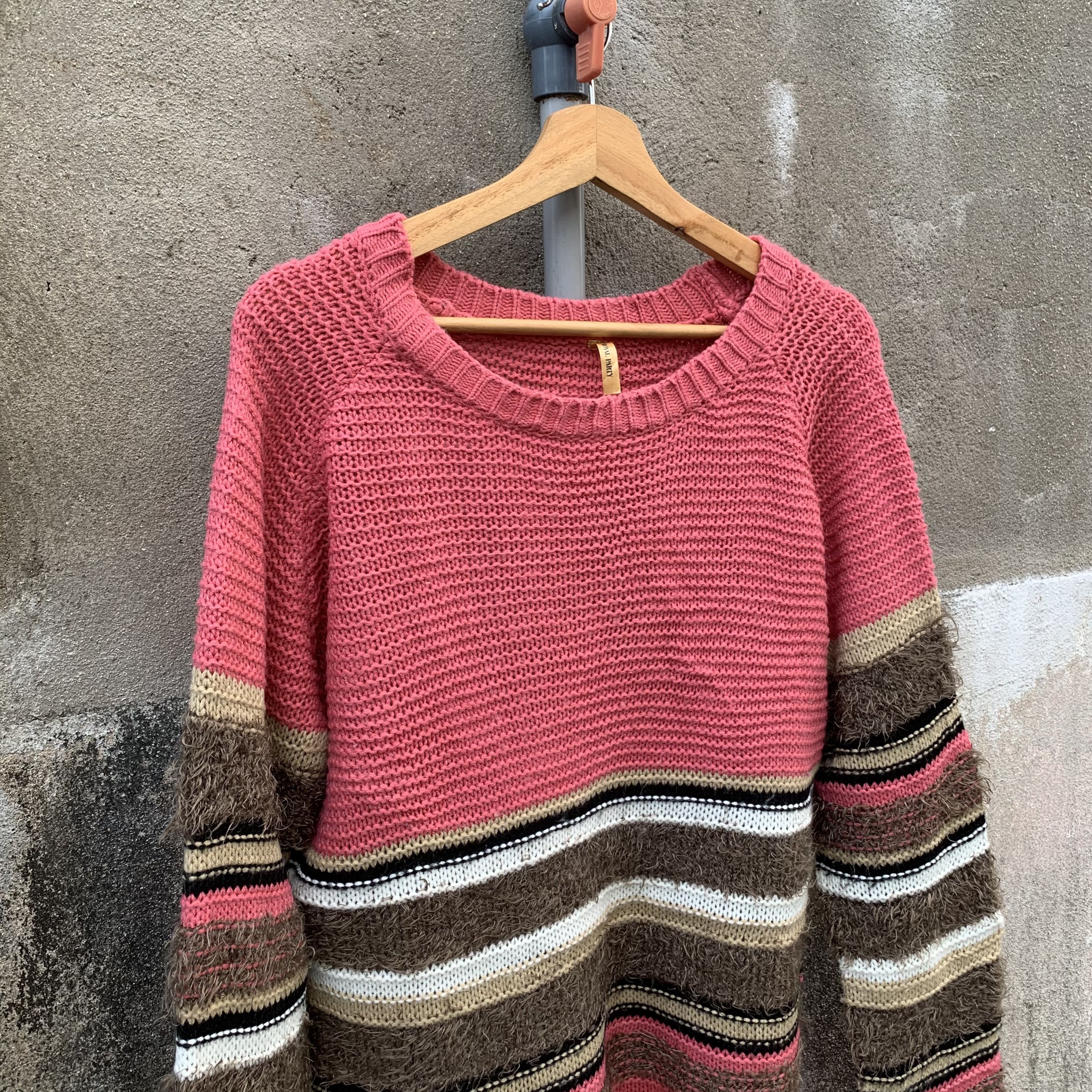 Aran Isles Knitwear 💥 GRAILS 🔥 JPN Knit Honeycomb Fur Jumper Pullover Sweater Size US L / EU 52-54 / 3 - 4 Thumbnail