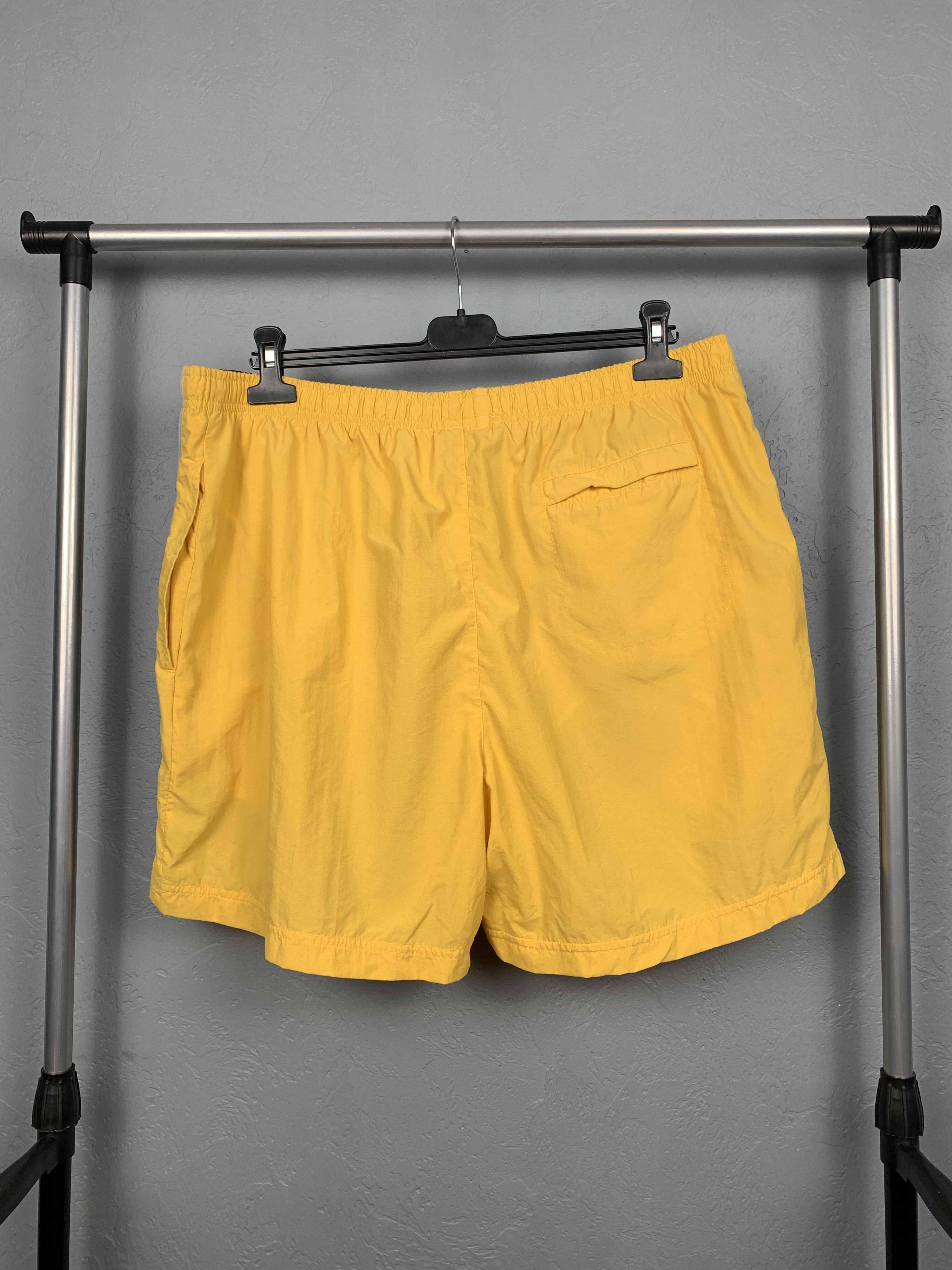 Nike × Vintage Nike 90s Vintage Mens Nylon Shorts Big Logo Swoosh Size US 34 / EU 50 - 4 Thumbnail